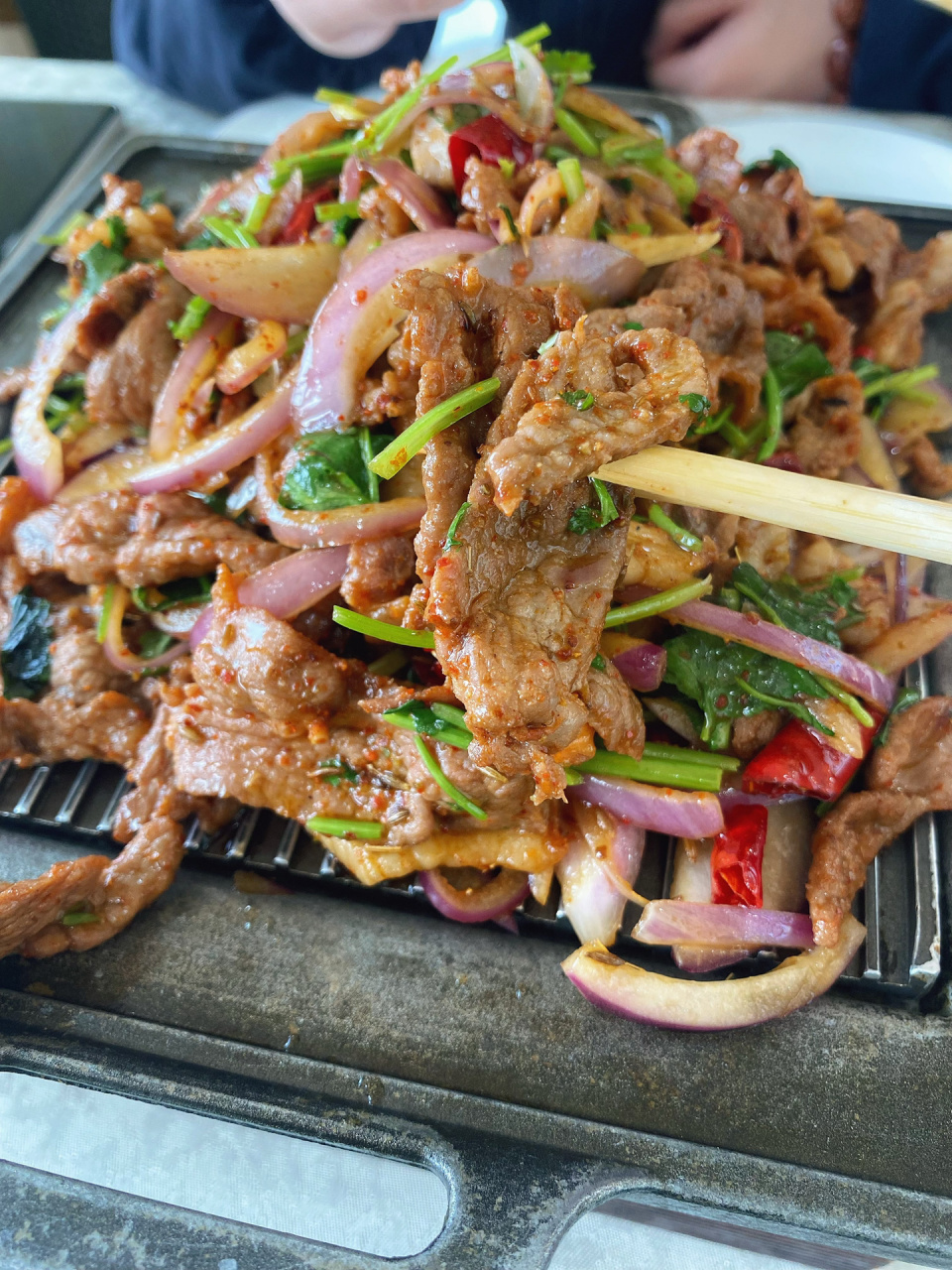 在唐山也能吃到北京特色美食～贝勒爷烤肉 之前在局气烤鸭吃过贝勒爷