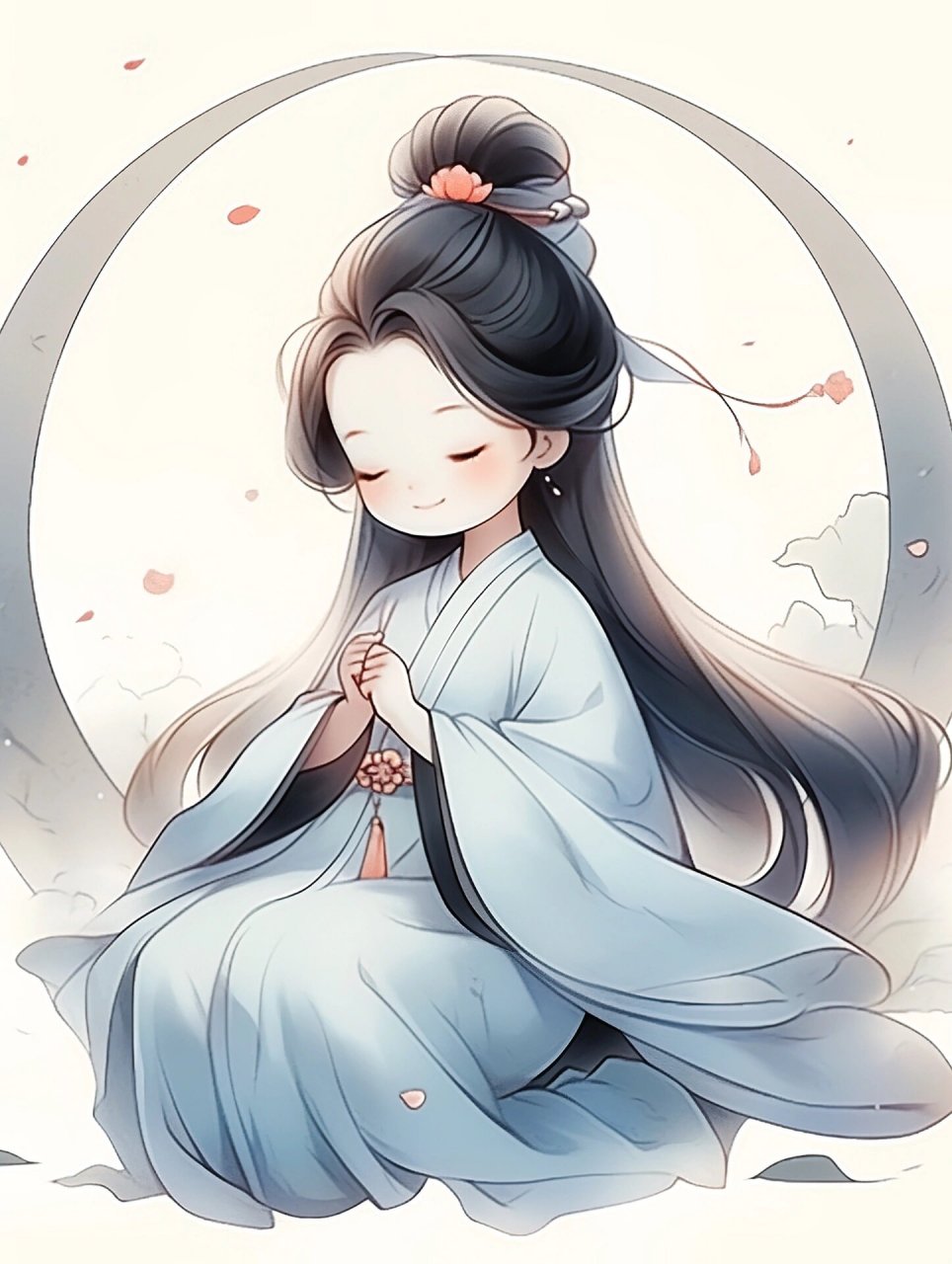 古风 | 佛系少女 愿成长, 落落大方,枯木逢春,不负众望.