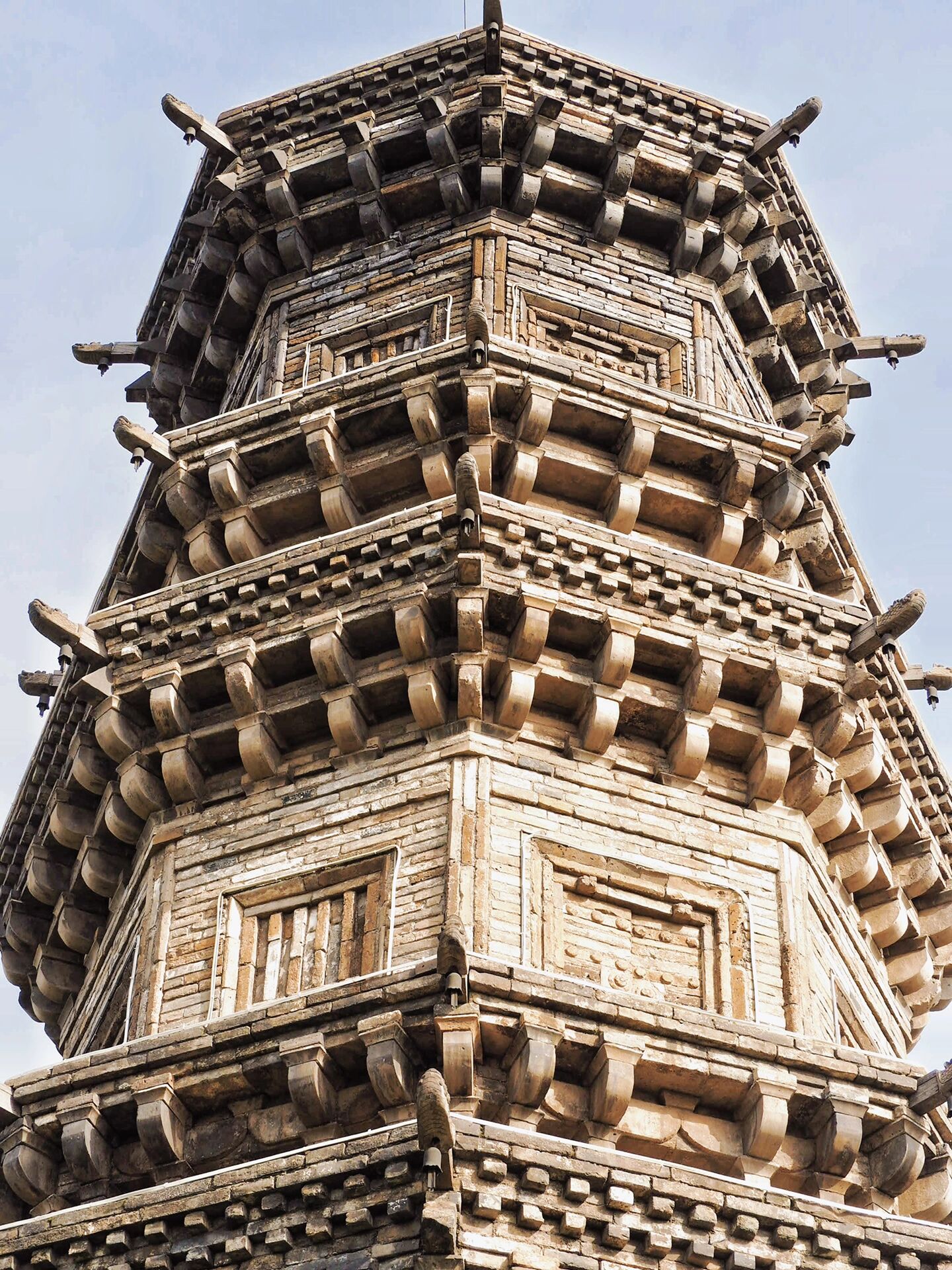 游记|山西省阳泉市平定北宋天宁寺双塔 天宁寺双塔,俗称雌雄塔,或曰