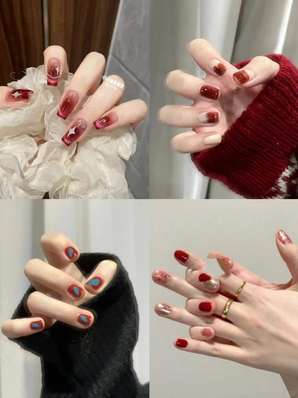 学生党显白美甲💅🏻敲适合春季~        