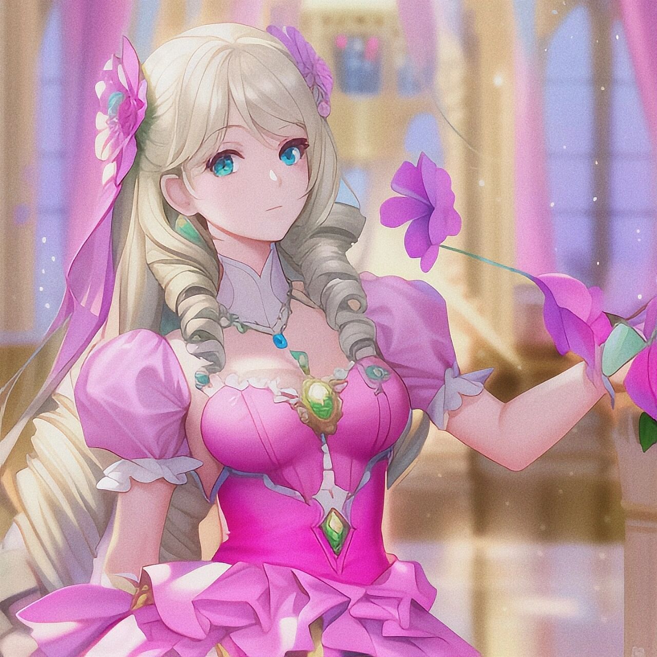 ai画的灵公主冰公主时希