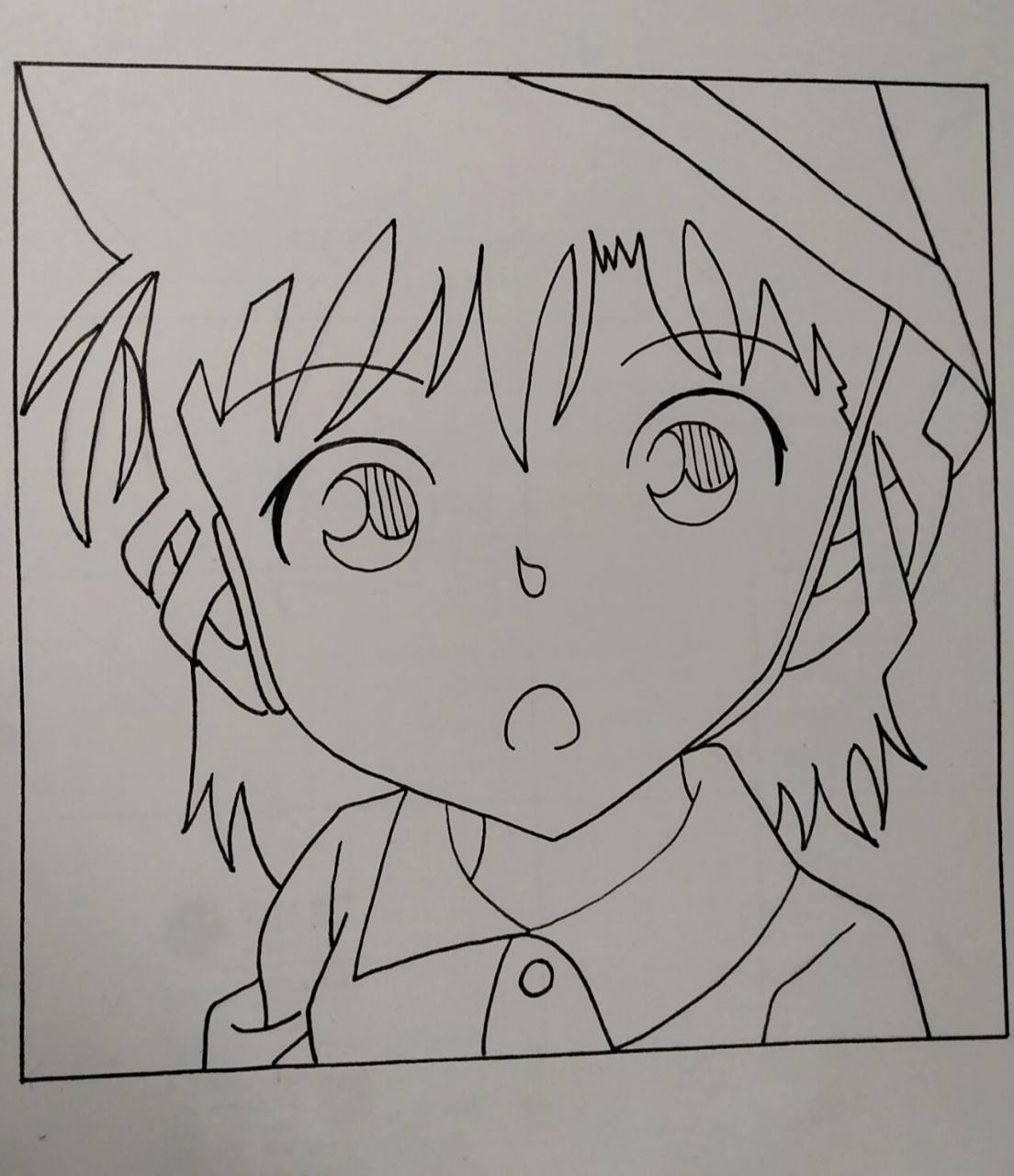 手绘『毛利兰』(附教程) 手绘