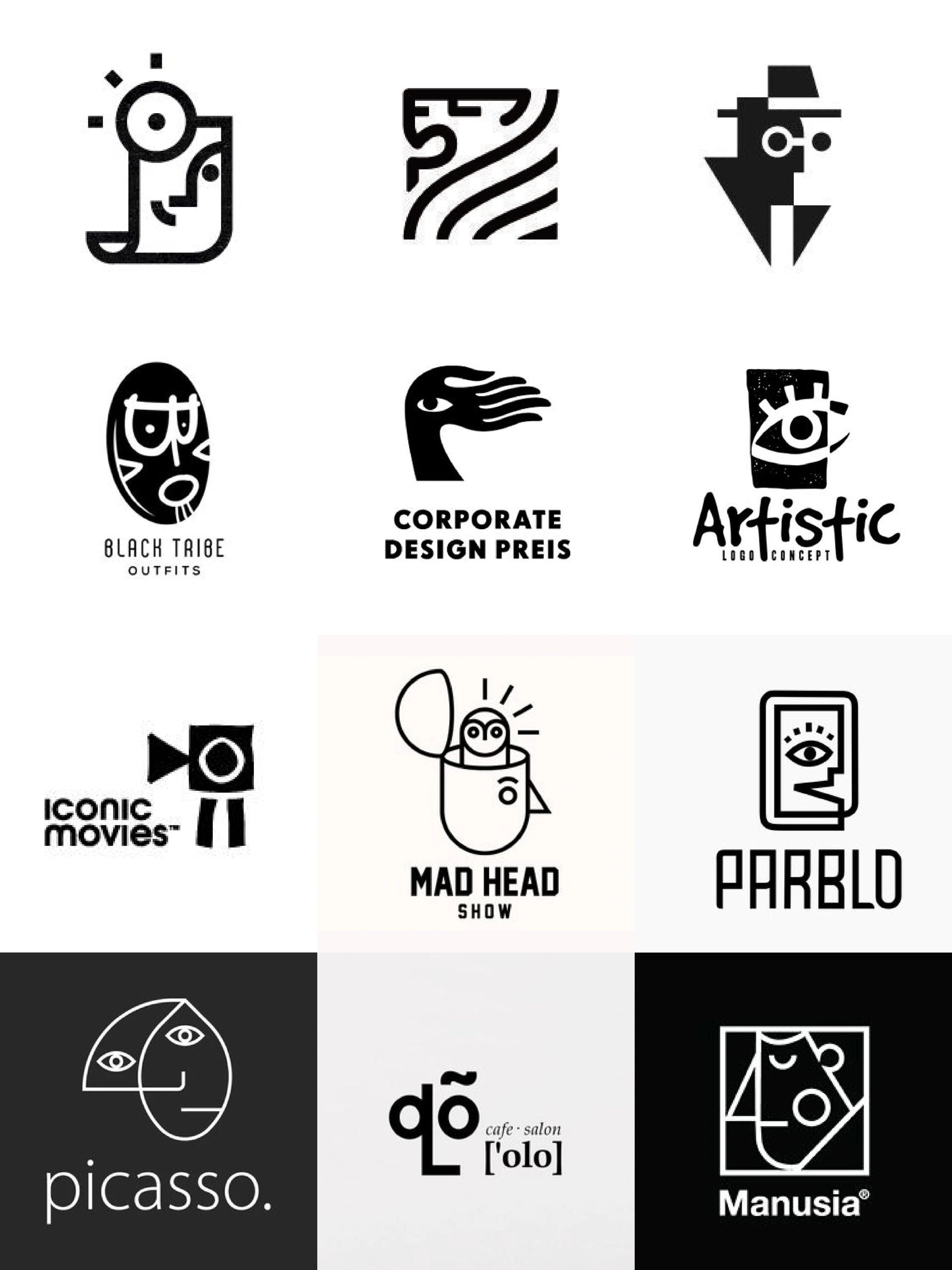 脑洞大开的头像logo👺这样设计