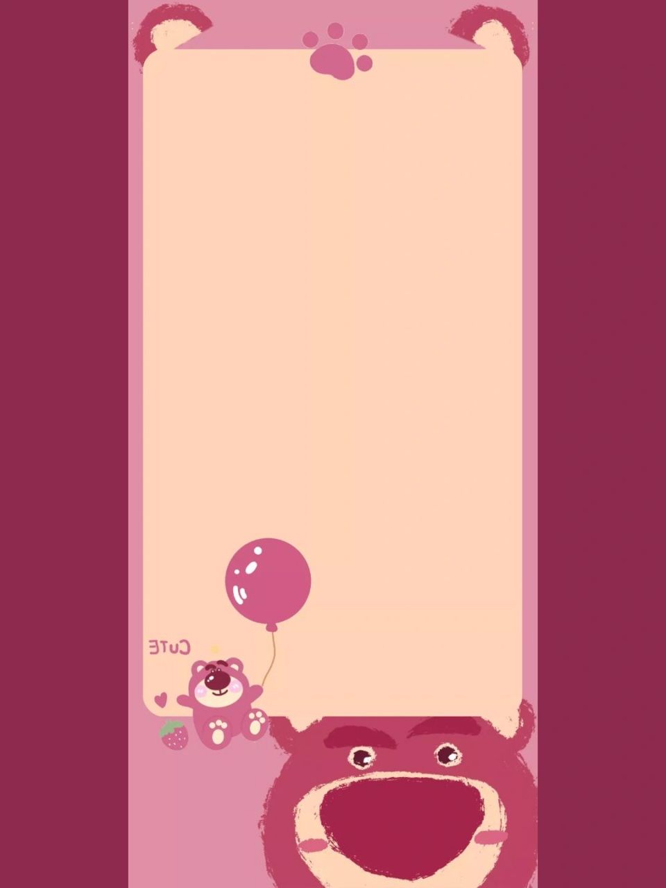 草莓熊苹果手机壁纸套图 真香,被问爆了的苹果手机壁纸,强烈安利