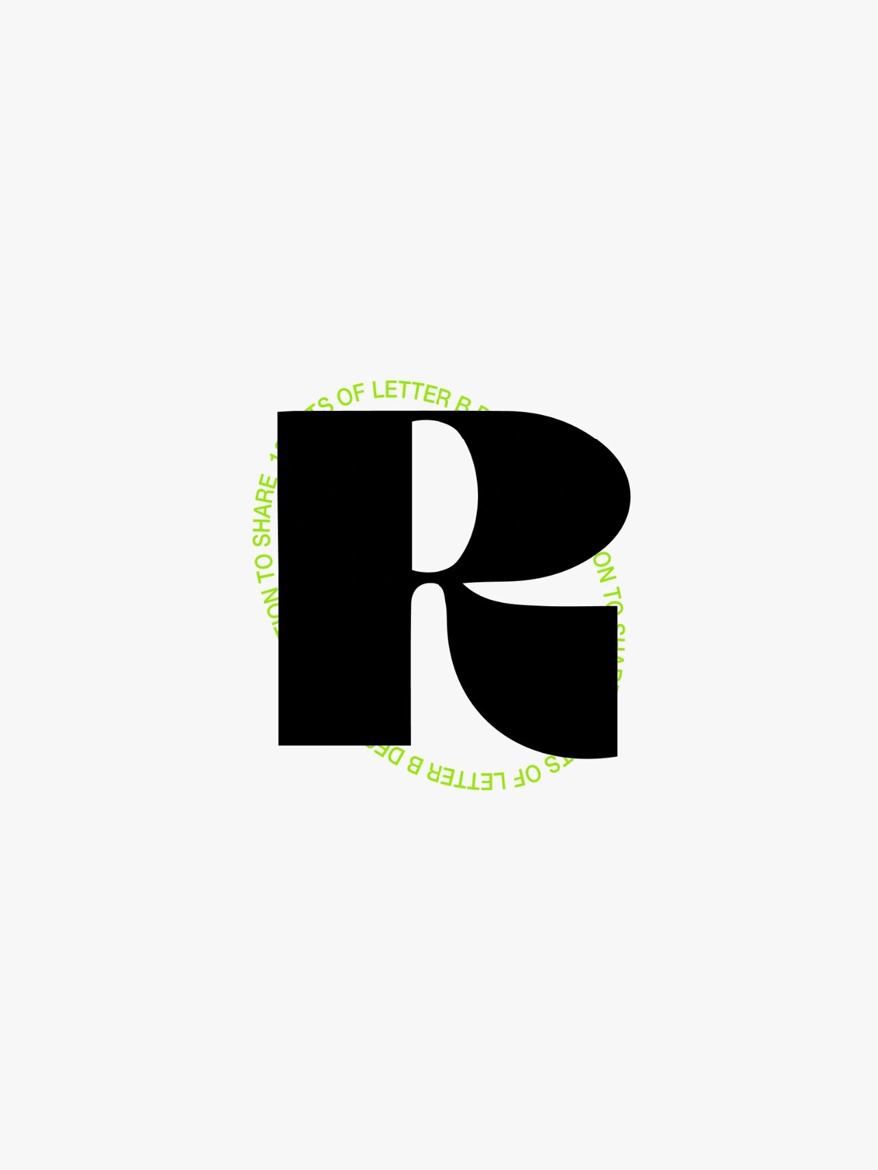 发散·创意r单字母logo设计
