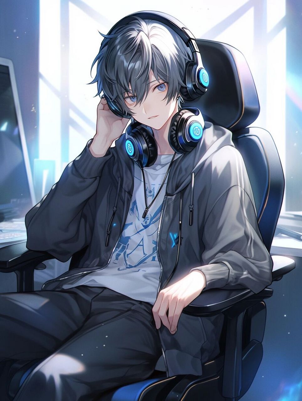 帅气电竞男孩头像,开黑兄弟头像 像不像《全职高手》里的叶修