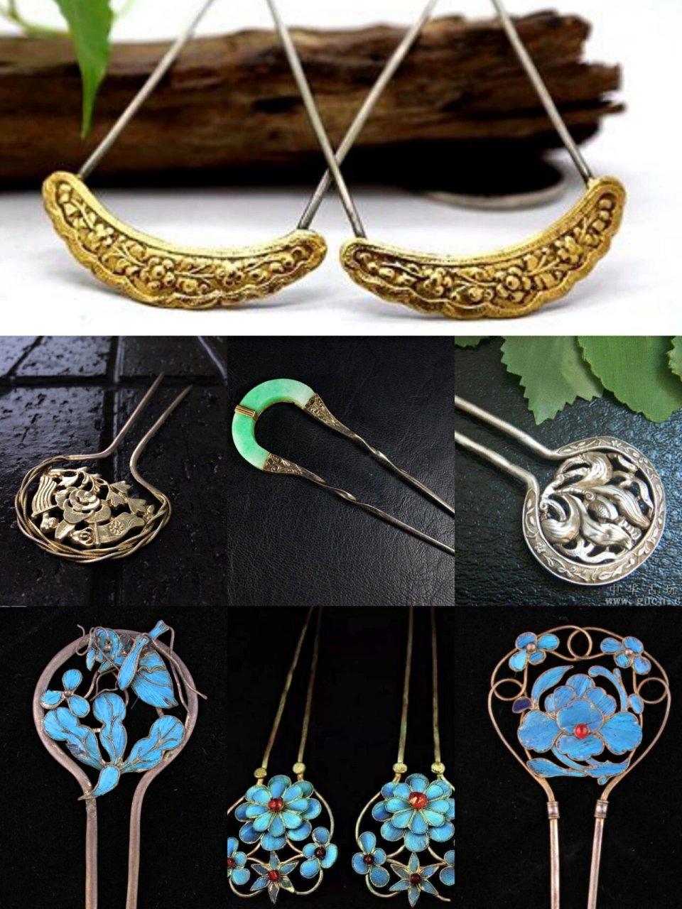 清宫剧百搭发饰,门钗!