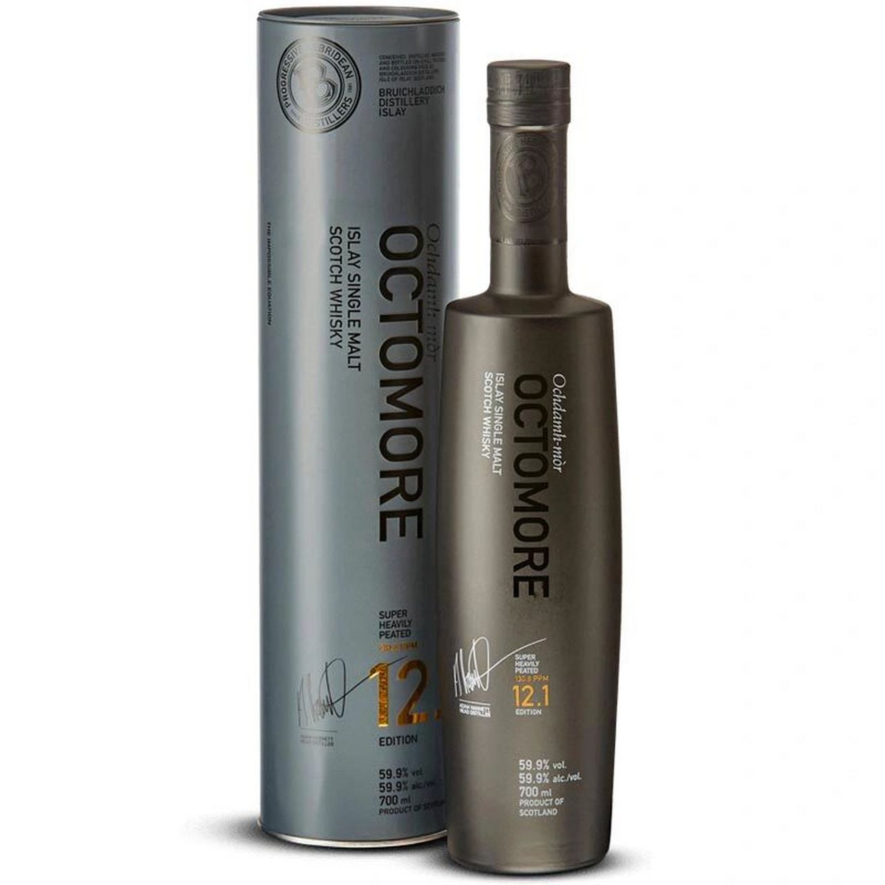 1版单一麦芽威士忌 bruichladdich octomore edition 12.