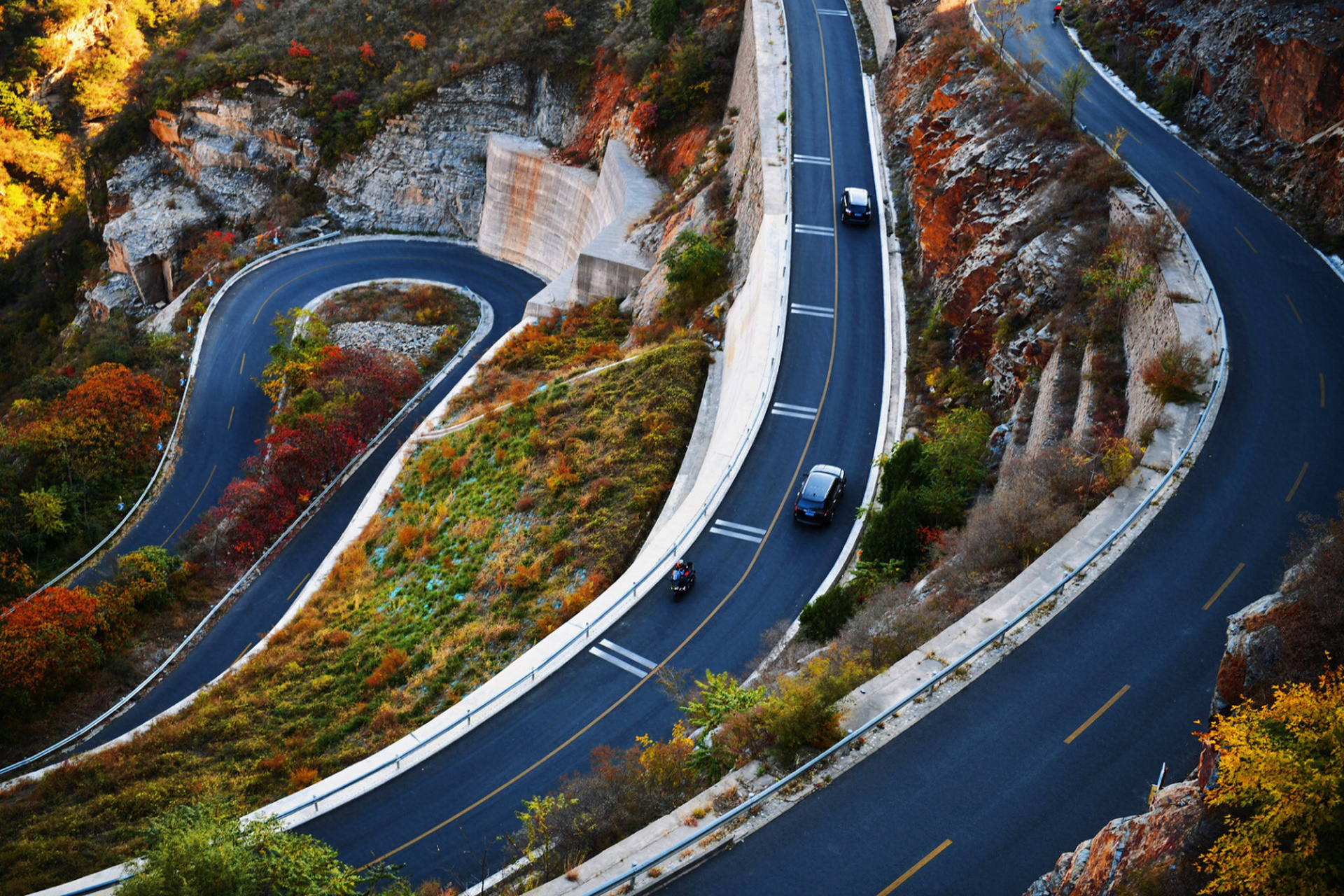 北京十大最美公路之红井路 9315日行百里骑于红井.