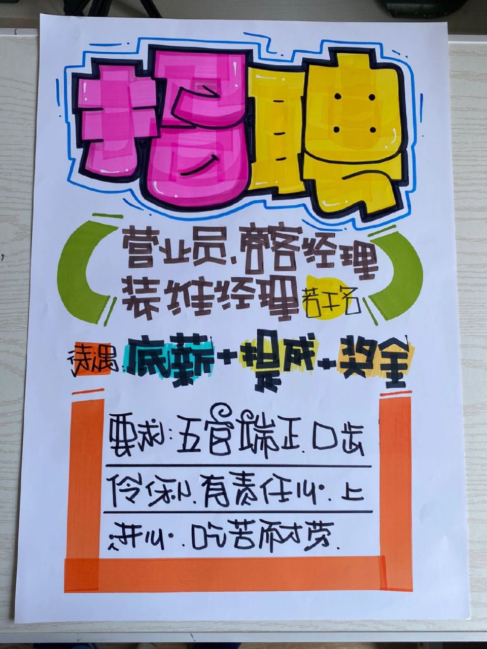 五一给中国移动画几张手绘pop海报 五一给中国移动画几张手绘pop海报