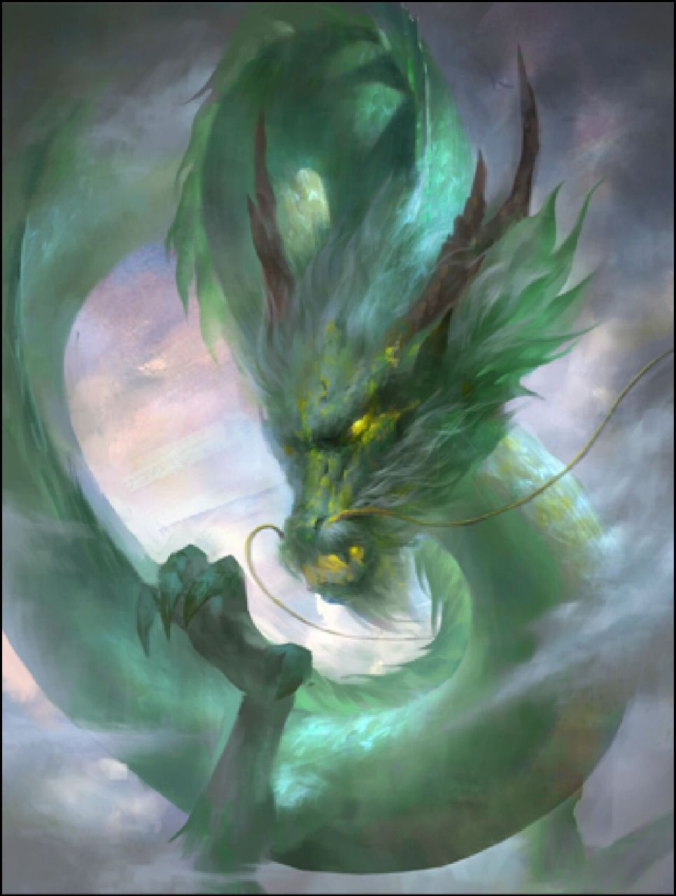 上古四大神兽:青龙白虎朱雀玄武 《三辅图》曰:"青龙,白虎,朱雀,玄武