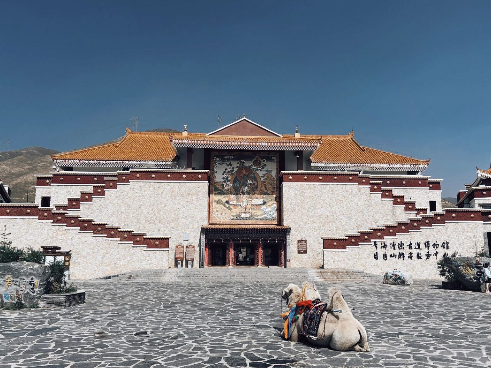 青海西宁第一站 日月山 绝美大西北 "一半朝西,映着落日的余晖 67