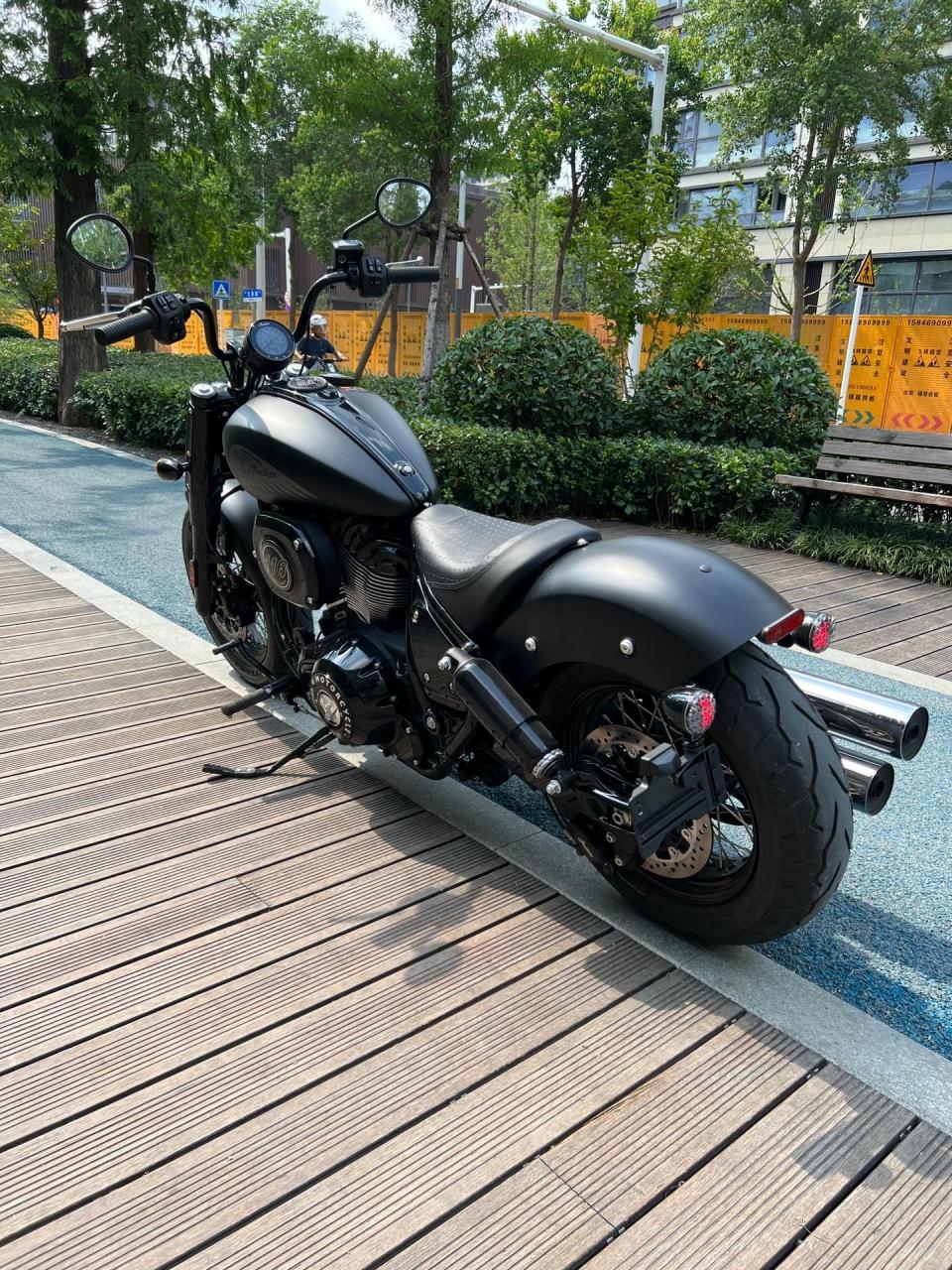 印第安酋长bobber黑马 78公里