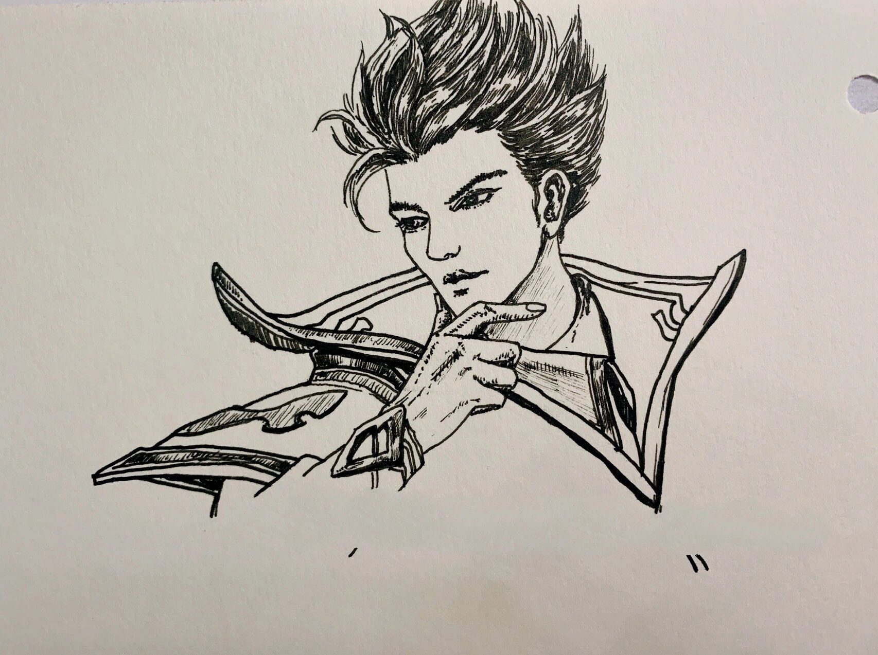 手绘王者荣耀英雄——射手篇(二)狄仁杰