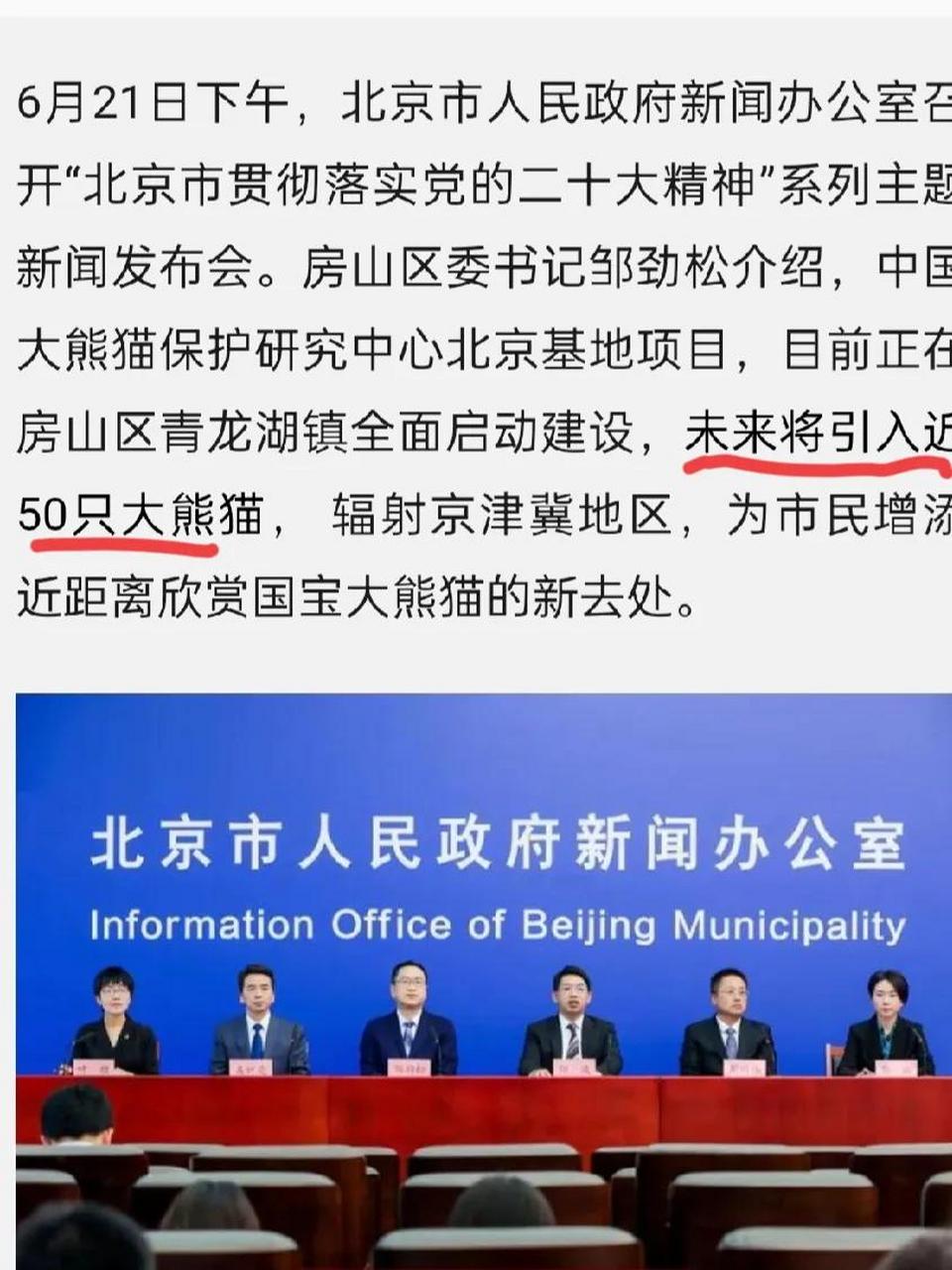 福宝 大熊猫福宝 北京引进50只熊猫