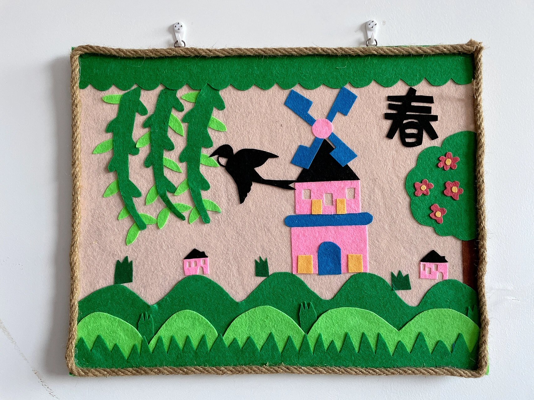 幼儿园环创之走廊挂画