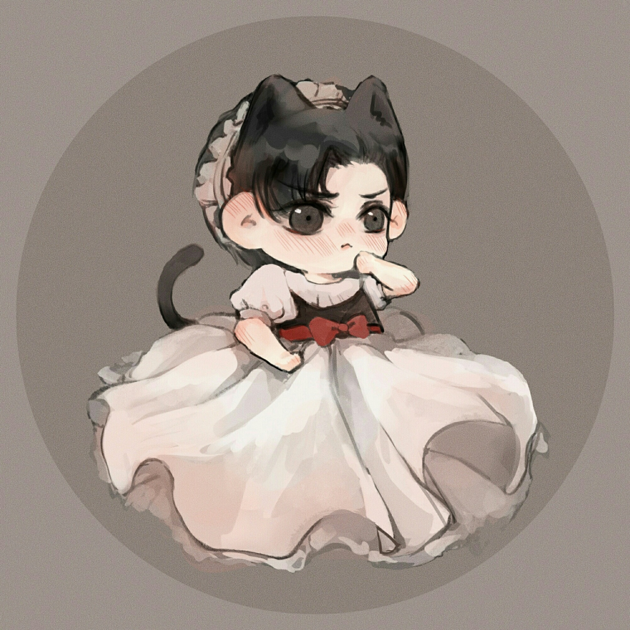 188男团《你却爱着一个sb》q版头像