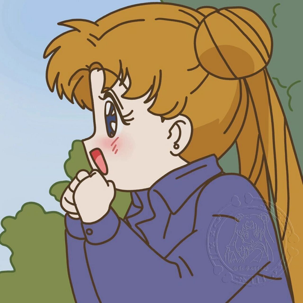 变身美少女战士!水冰月!颜值真是yyds 从小就很爱!