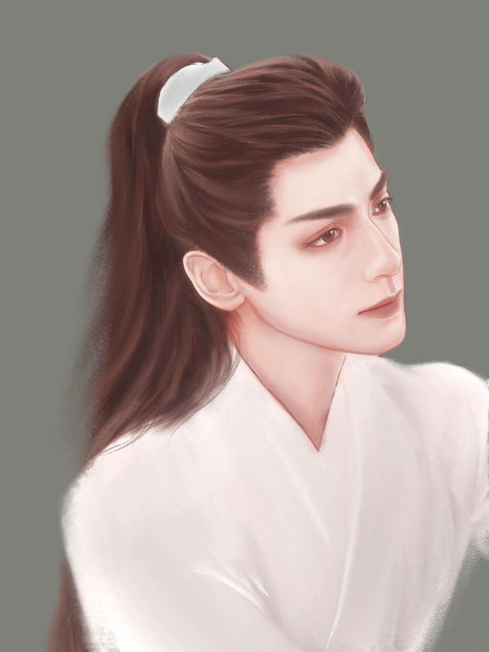 今日手绘罗云熙古装 #澹台烬