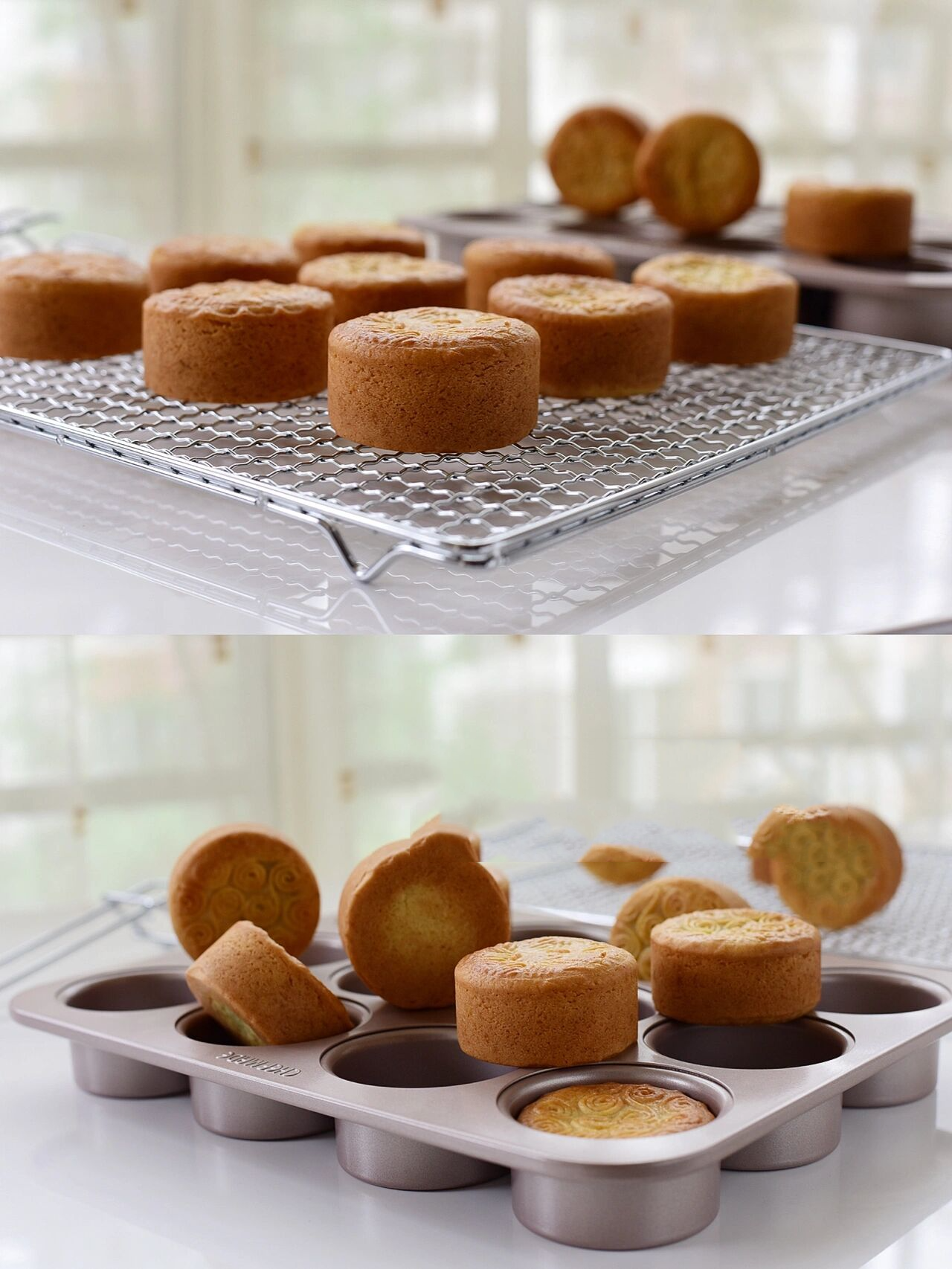 蛋月烧详细做法,松软不腻,关键在饼皮 蛋月烧在我们当地又叫改良月饼