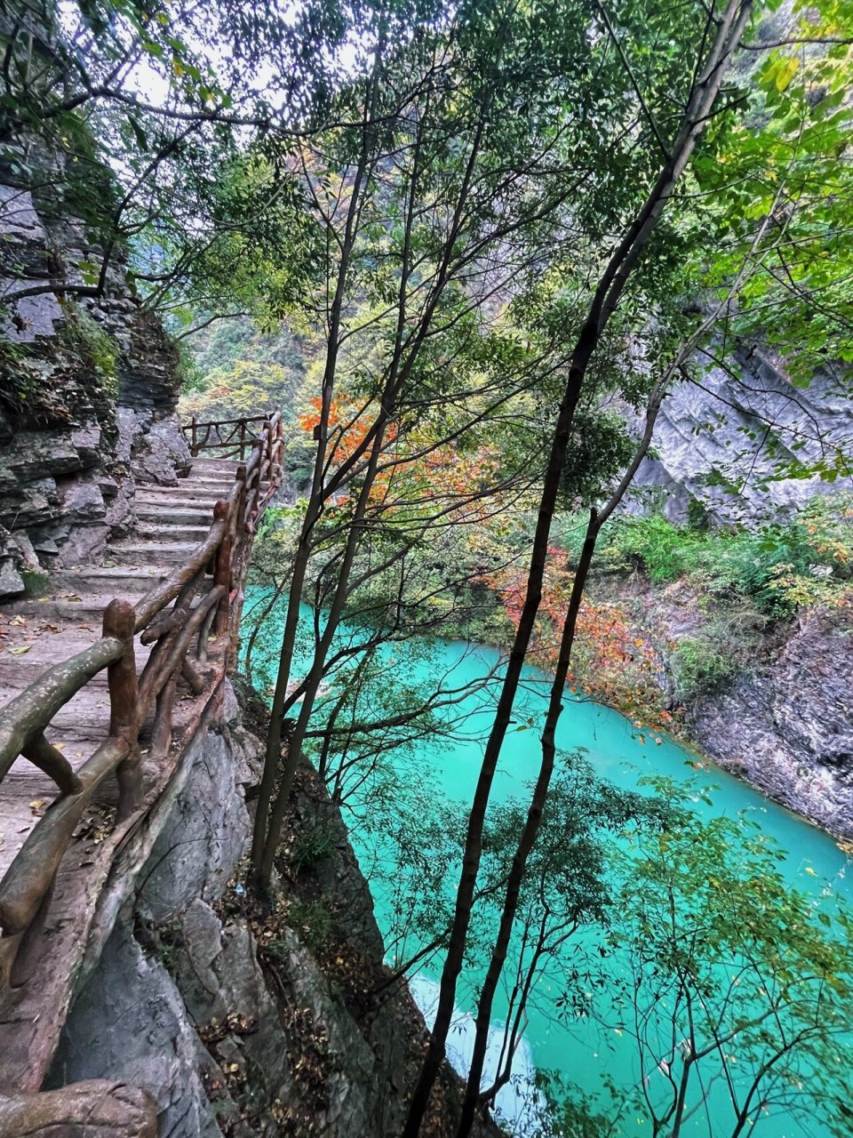 南漳五道峡风景区图片