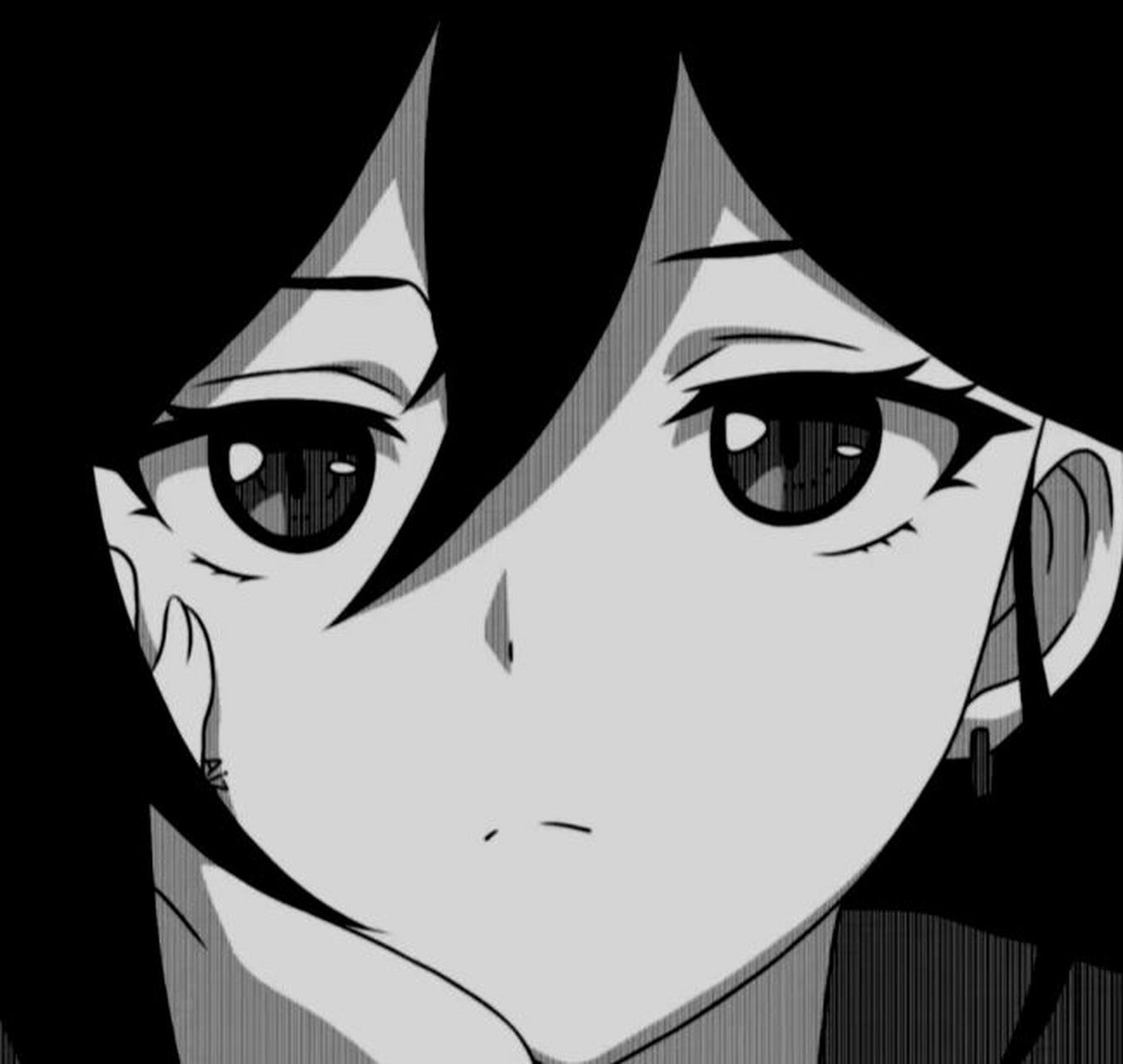 黑白动漫优质女头像90 在家无聊透了91 	 我跑来更新了7015