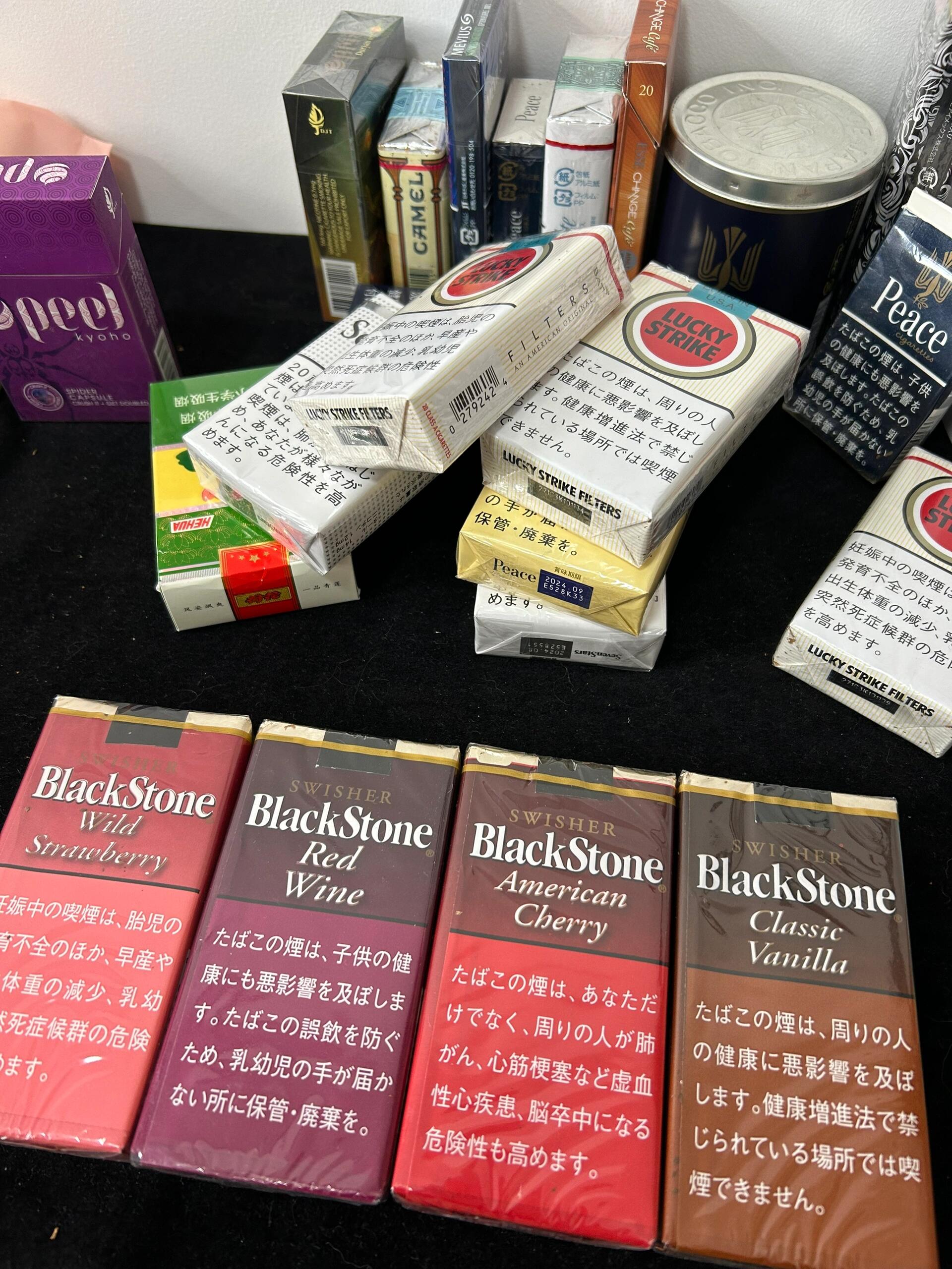 日本香烟blackstone图片