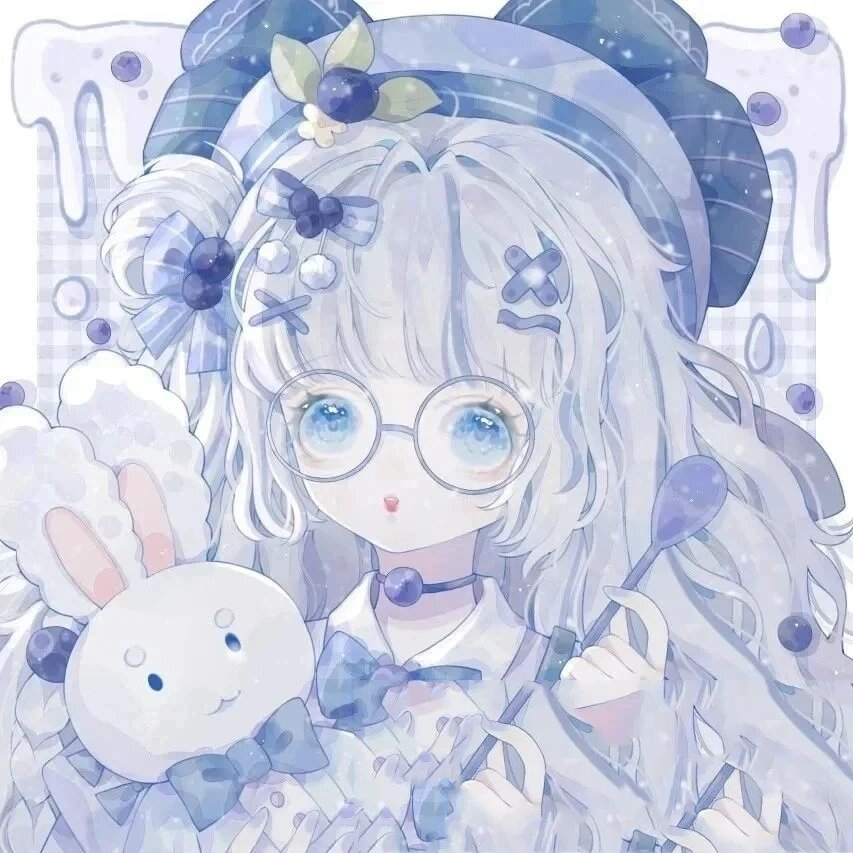 水瓶座可爱头像