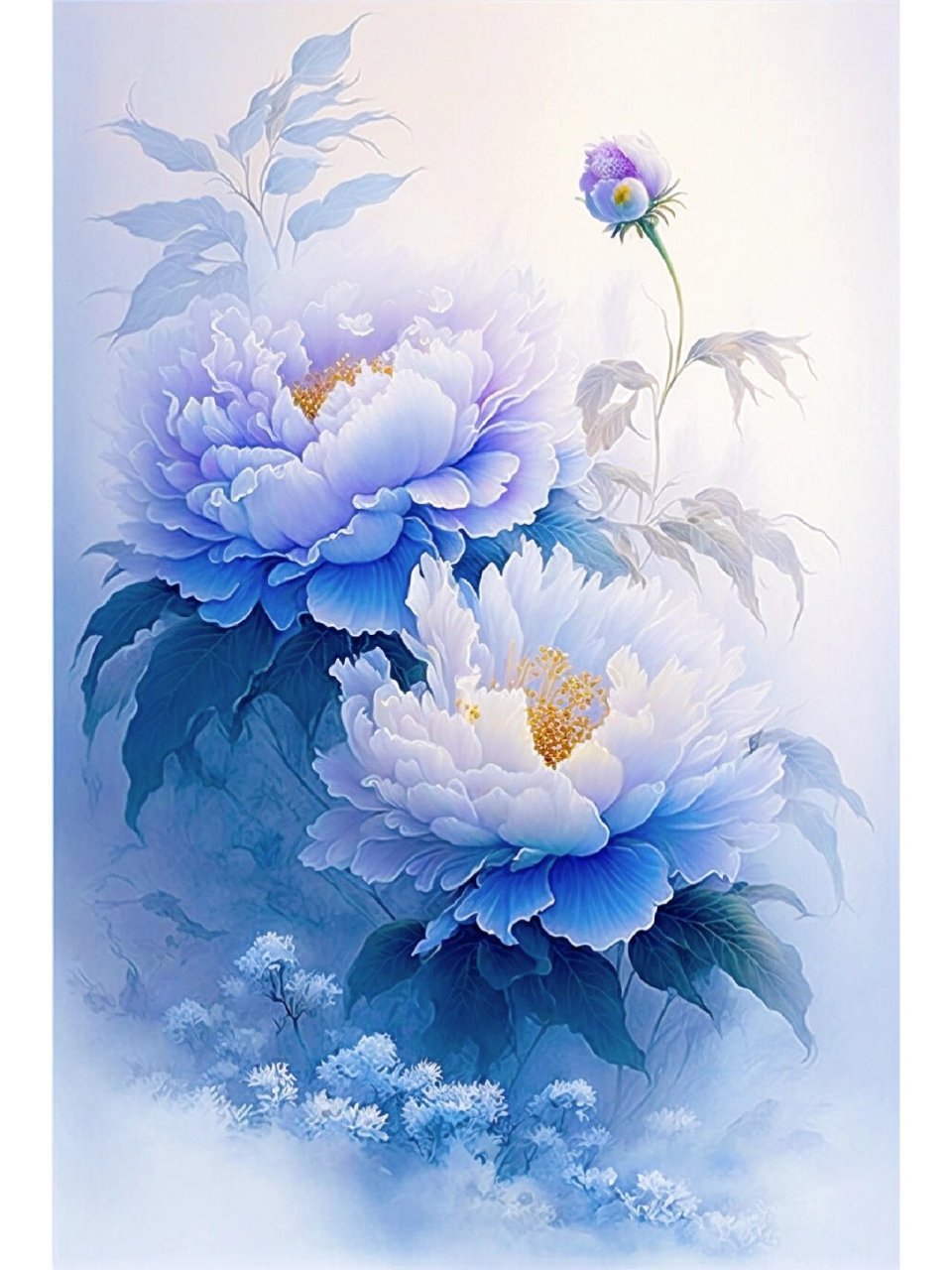 牡丹花,做鬼也风流 送你四朵牡丹,开在春夏秋冬;送你五朵牡丹,愿你