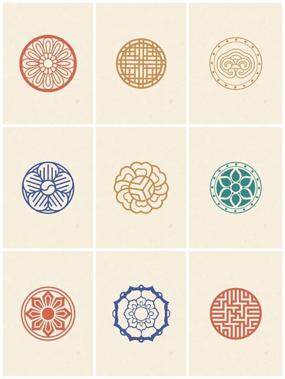 纹样# #中国古代纹样图# #中国传统图案纹样