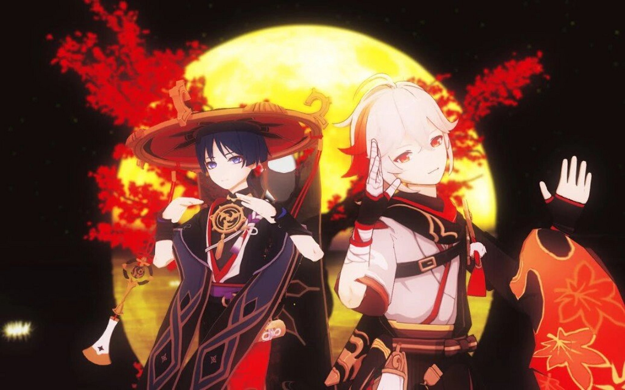 散宝快要复刻啦,所以今天是枫散cp⊙▽⊙ 注:壁纸素材来源于网络,非