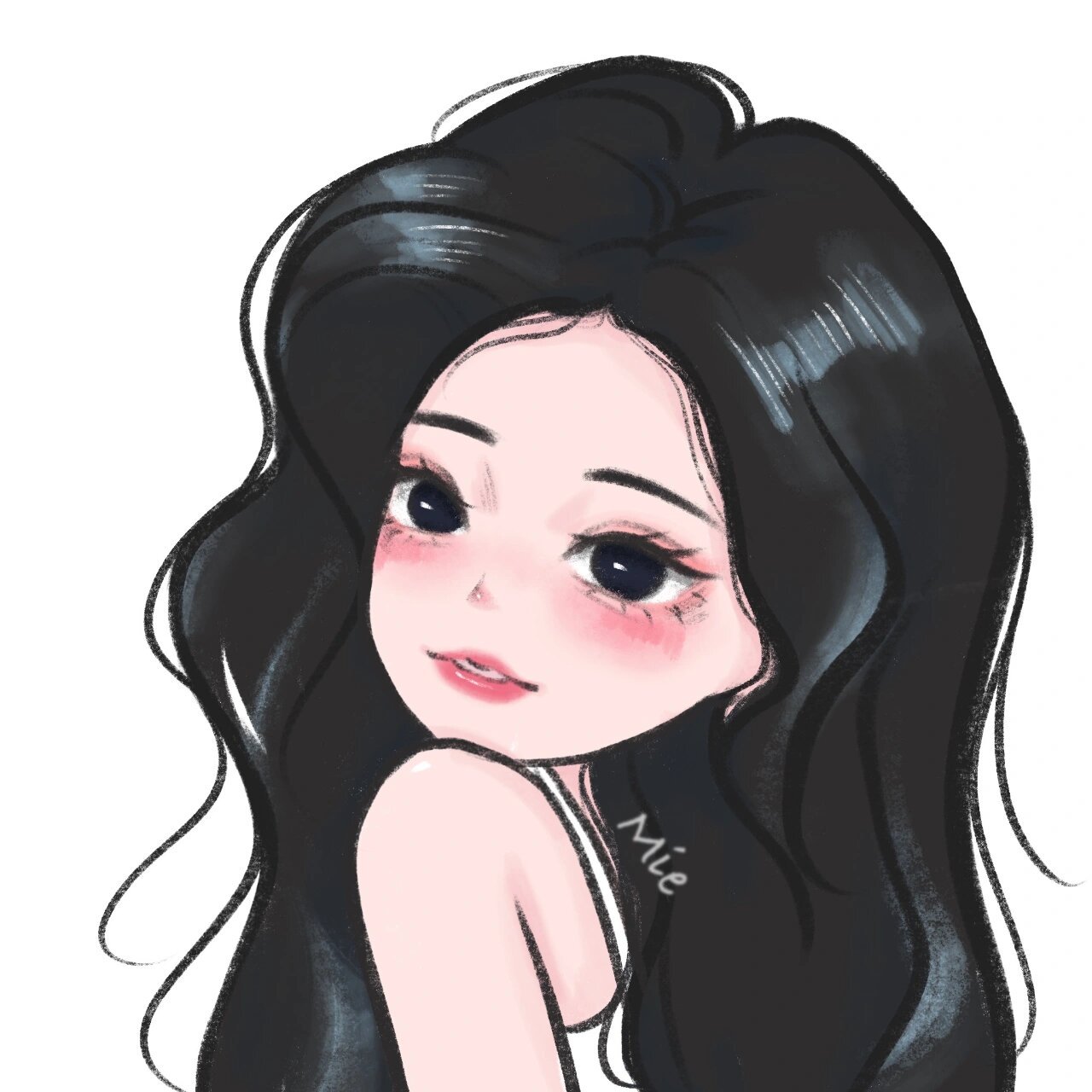 头像分享|后滑多背景色 分享一组氛围感大波浪头像