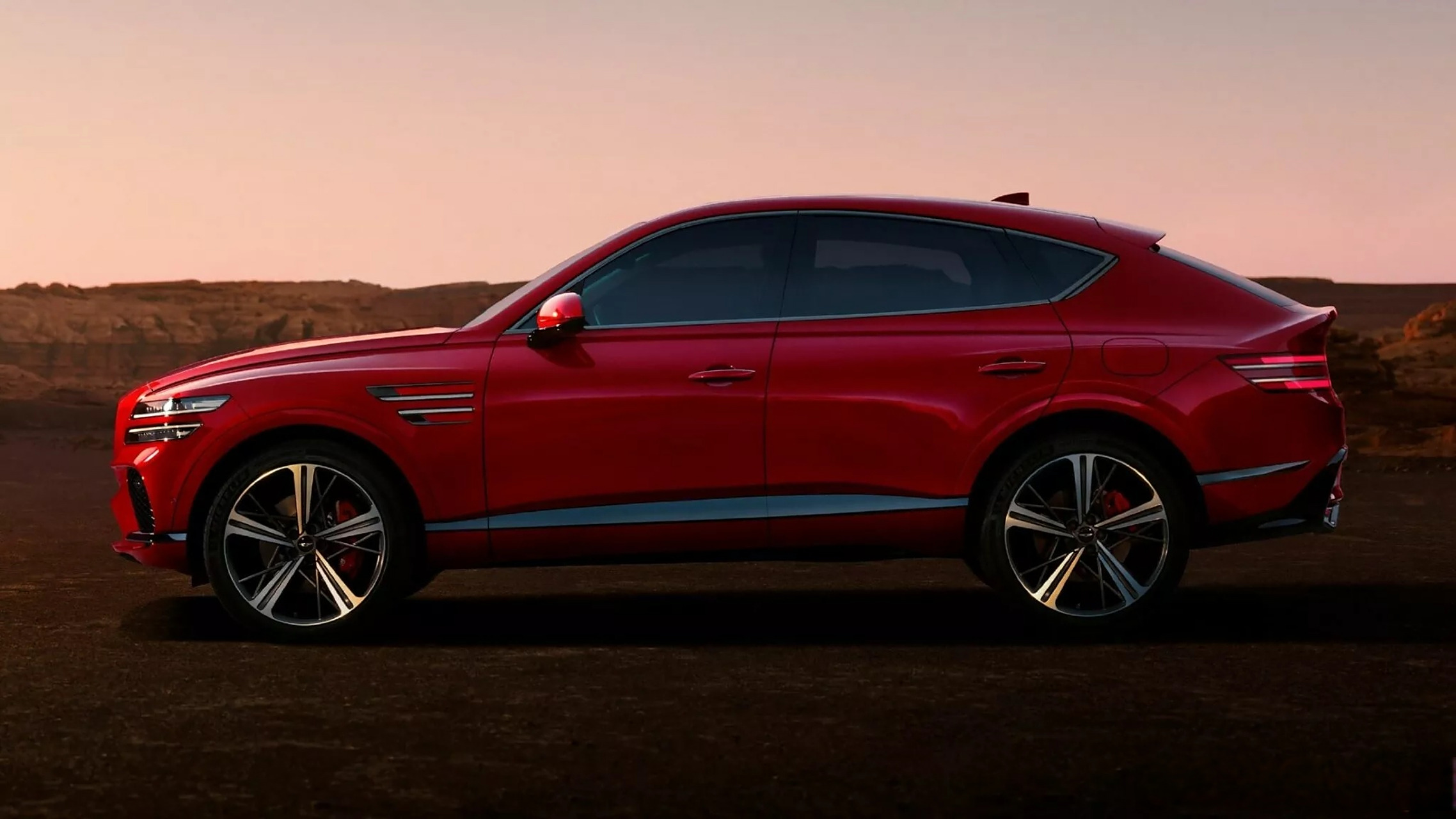 捷尼赛思gv80 coupe发布,中大型豪华轿跑suv,来看看这个溜背好看吗?