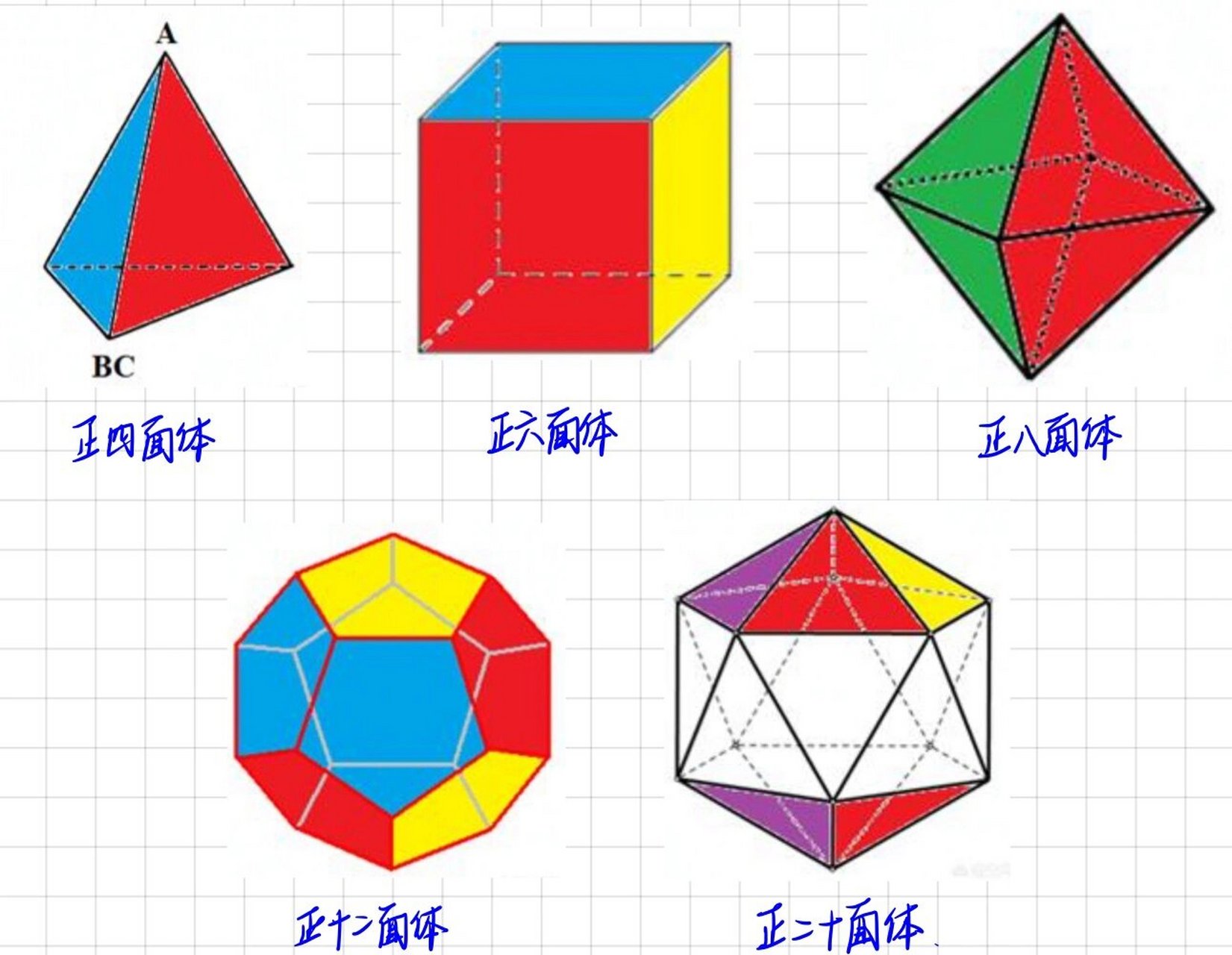 正多胞体图片