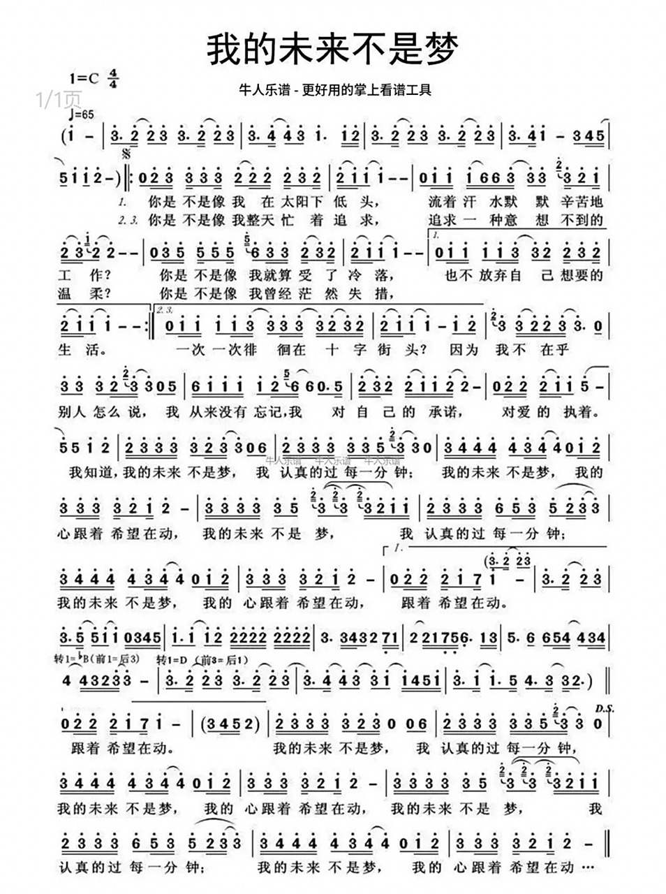 歌曲节奏明快,张雨生通过此曲唱出了许多年轻人对梦想的追求与不懈