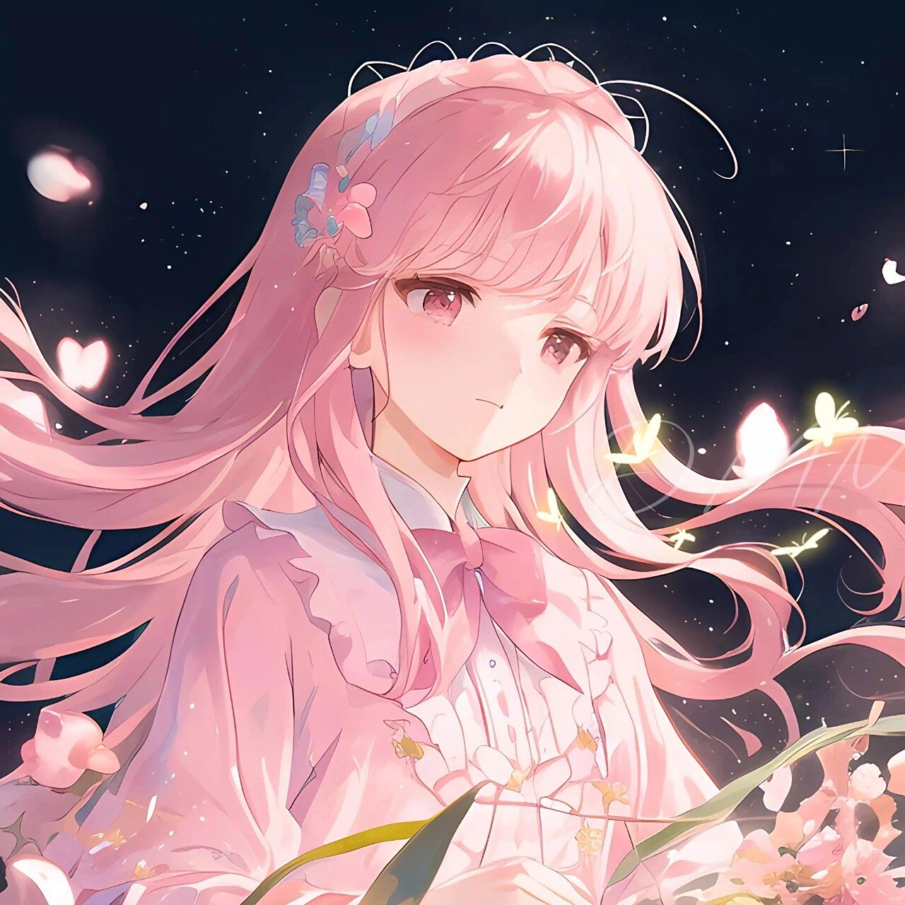 动漫头像丨错过就刷不到的粉色头像7815闺蜜