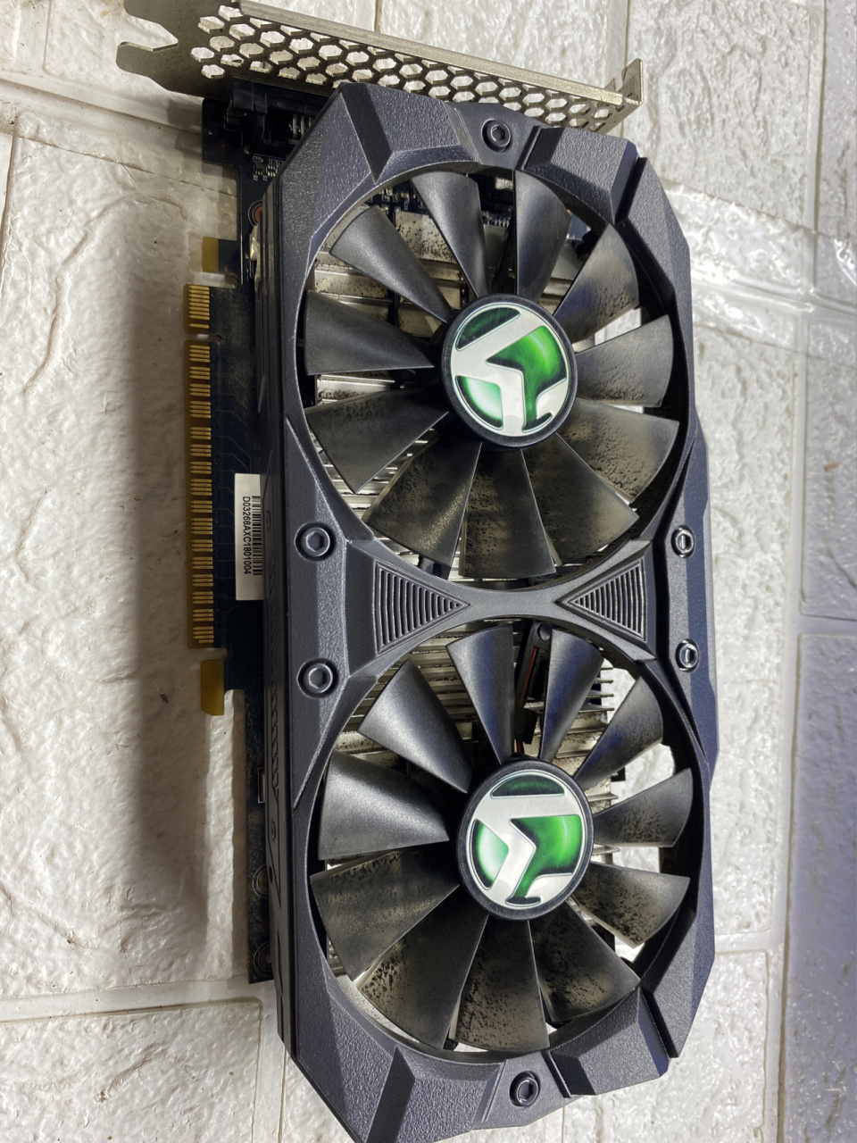 铭瑄gtx1050ti 电竞版4g显卡 拆机显卡 正常用没问题 成色看图  实物