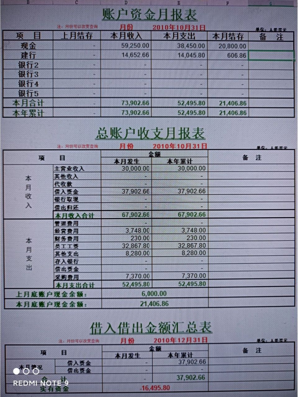 出纳现金银行账号日记账,这个太实用了!