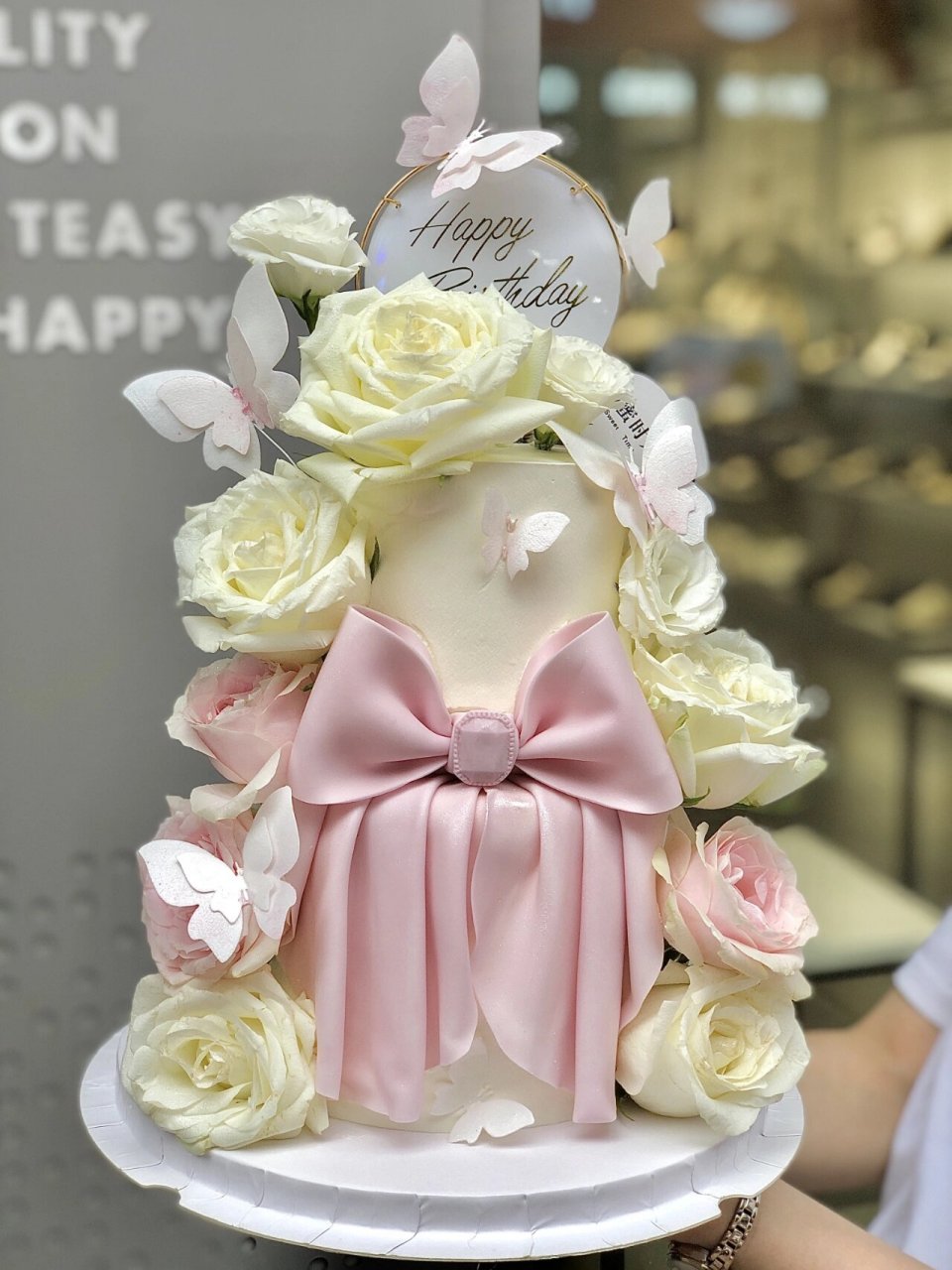 36生日 这样的蛋糕也太好看了吧 #仙女蛋糕# #36岁生日蛋糕# #翻糖