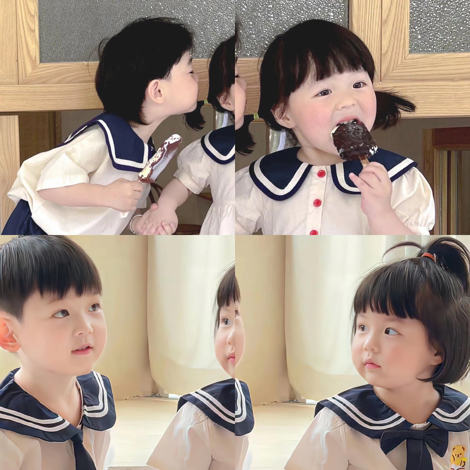 萌娃情侣头像合集