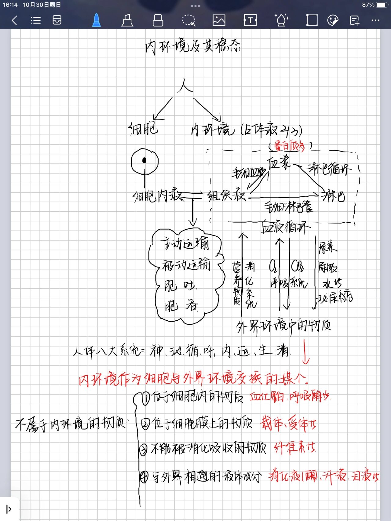 内环境稳态的调节机制图片