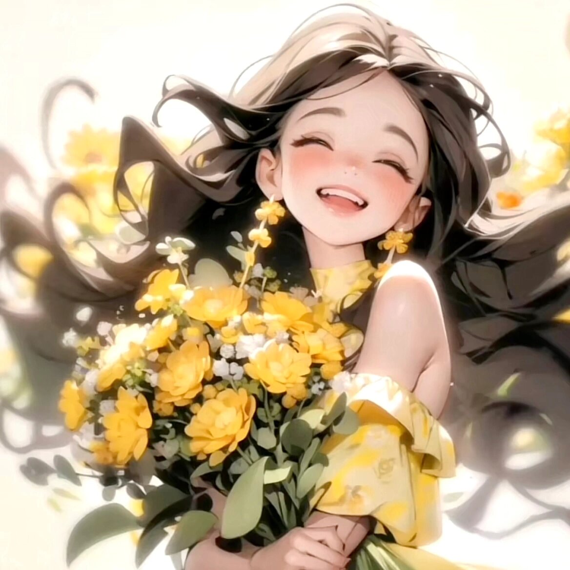 开朗阳光女孩头像