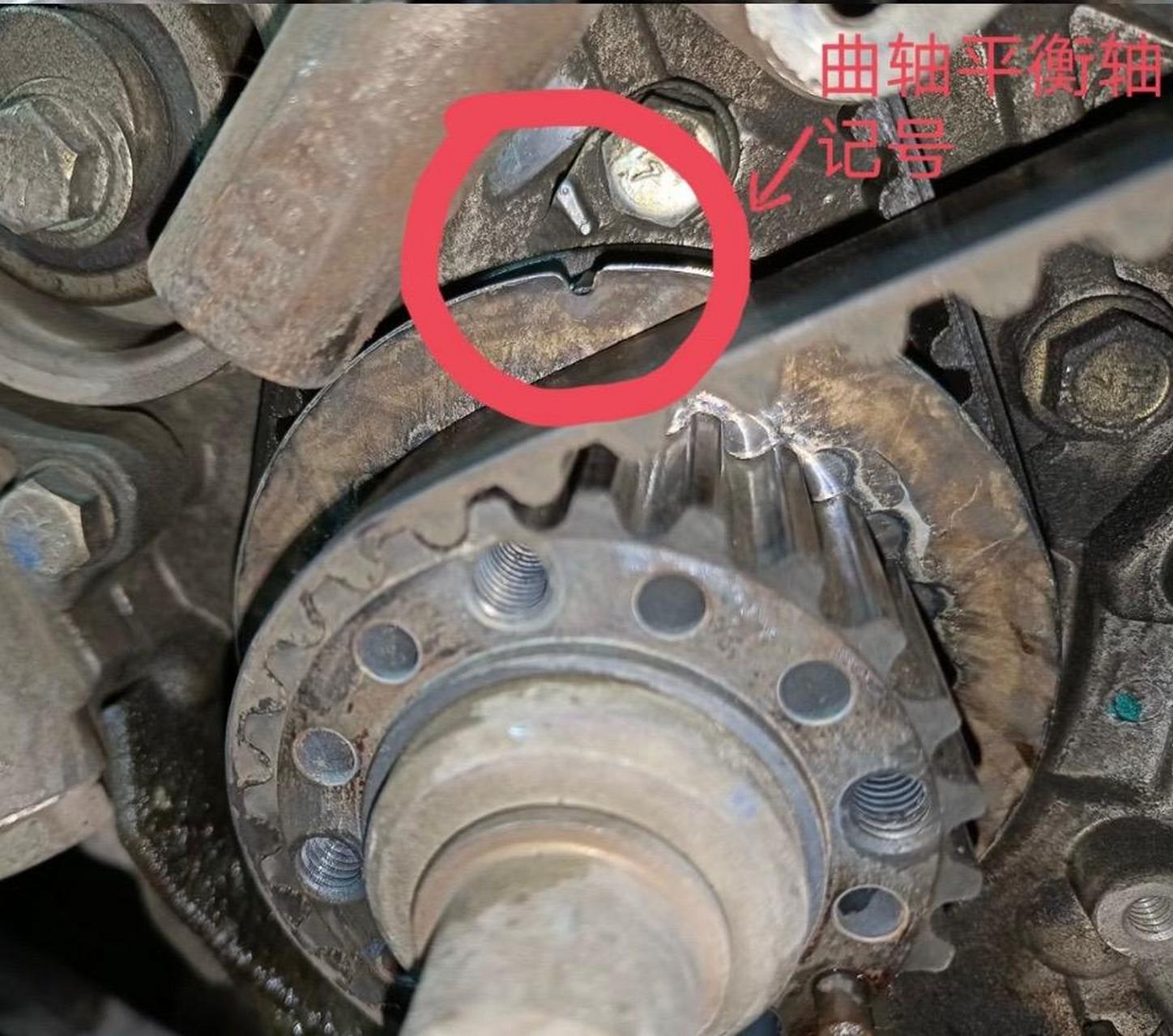 三菱4g63s4m发动机正时对法.