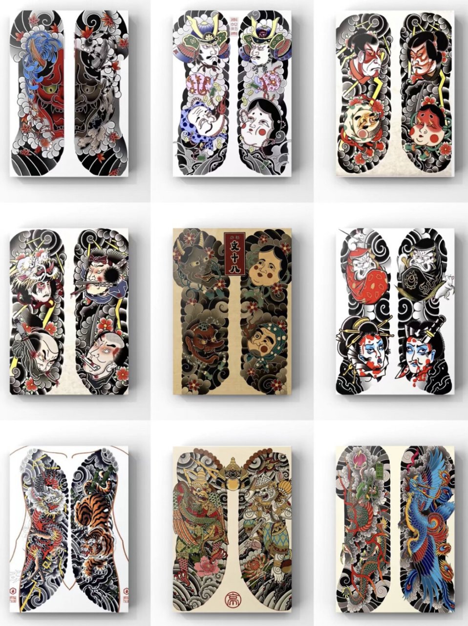 老传统开衫 日式老传统开衫纹身手稿