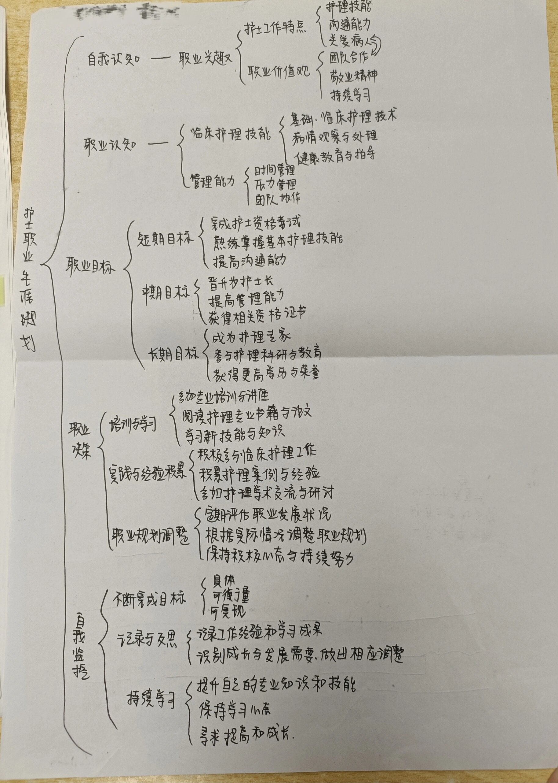 护士个人发展目标图片