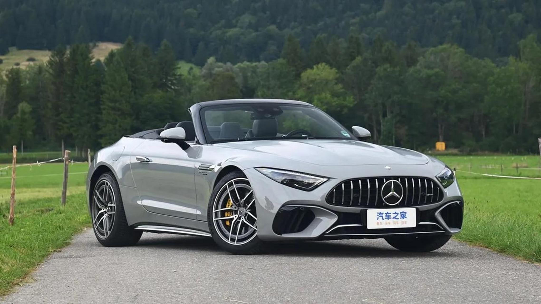 奔驰amg-sl63全新亮相,4.0t,585匹马力,v8,9挡湿式双离合.