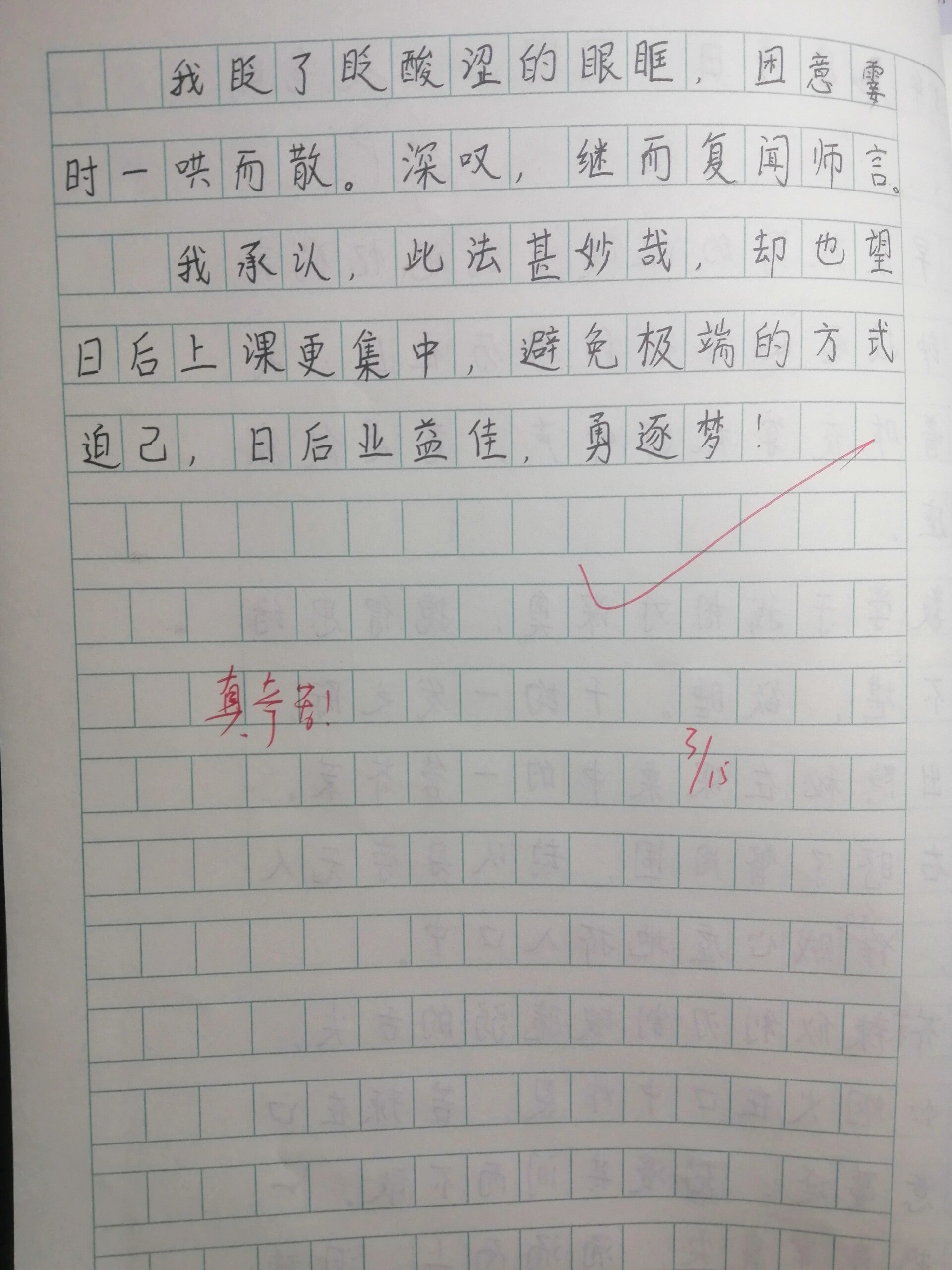 普通日记200字图片