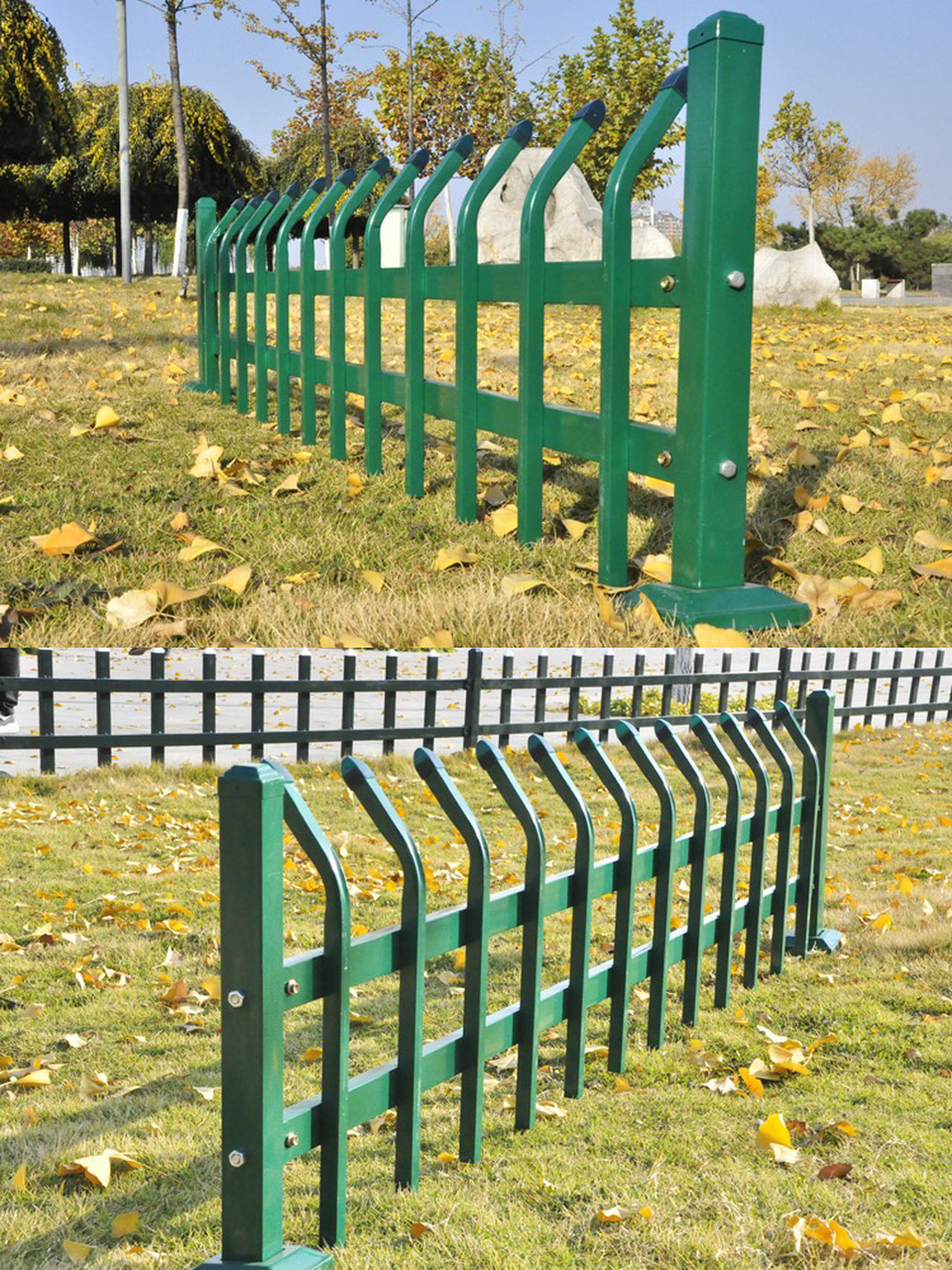 花池围栏花园栅栏绿化围栏花园草坪护栏 花园草坪护栏是指安装在草坪