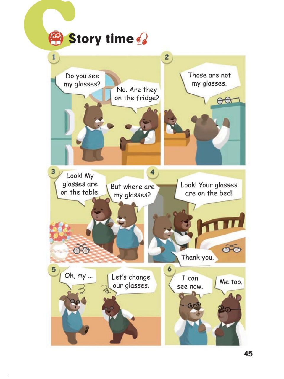 人教版【四年级上册英语】电子课本高清版 随着疫情反复,学校不开课