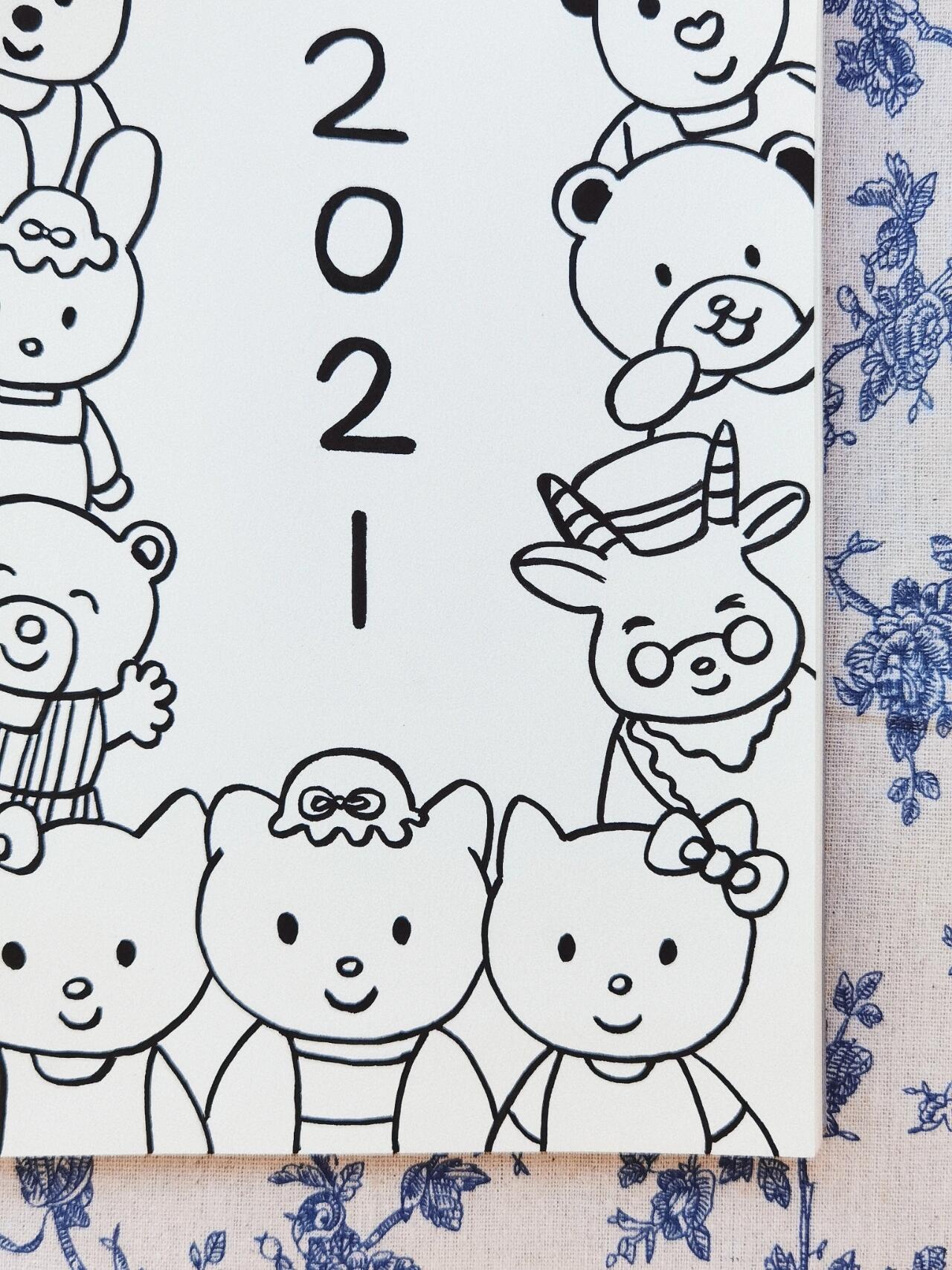 手绘封面插画🎨//附细节图